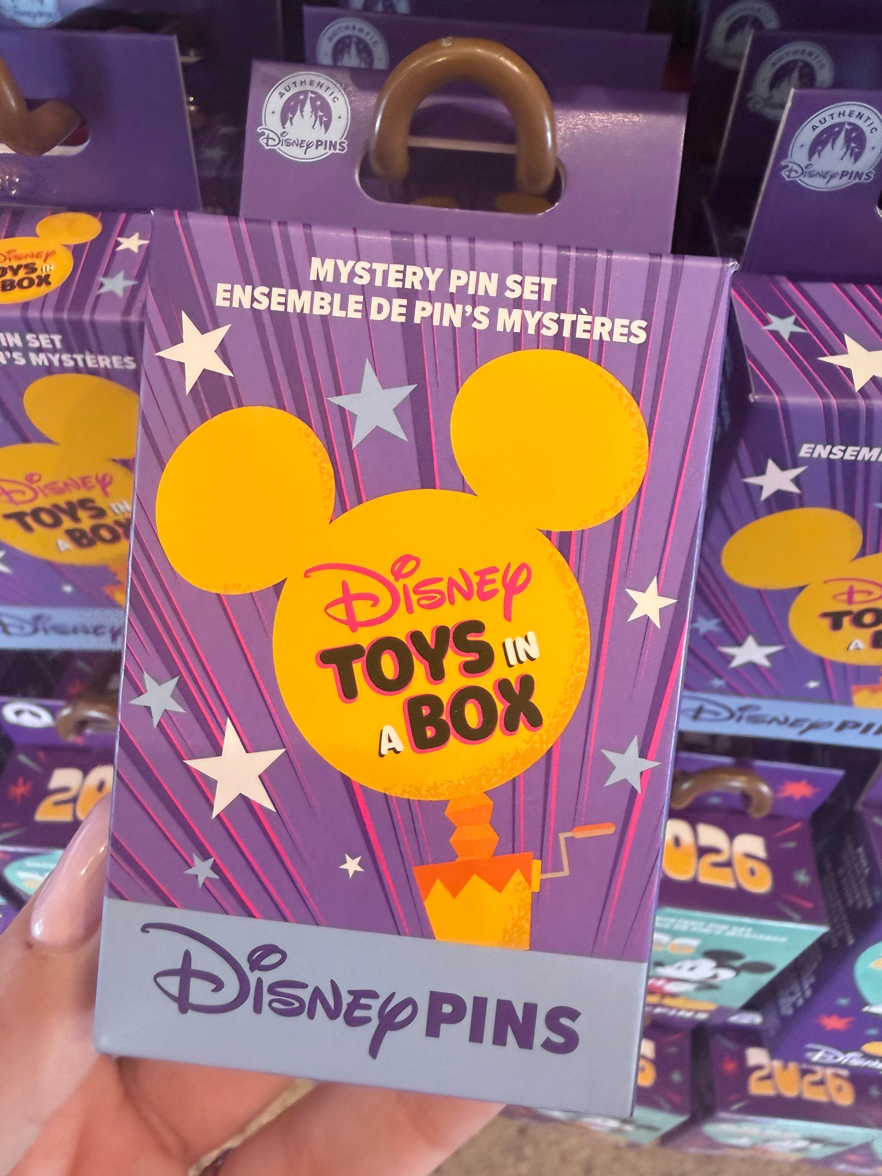 Mystery Toys In A Box Pin Set