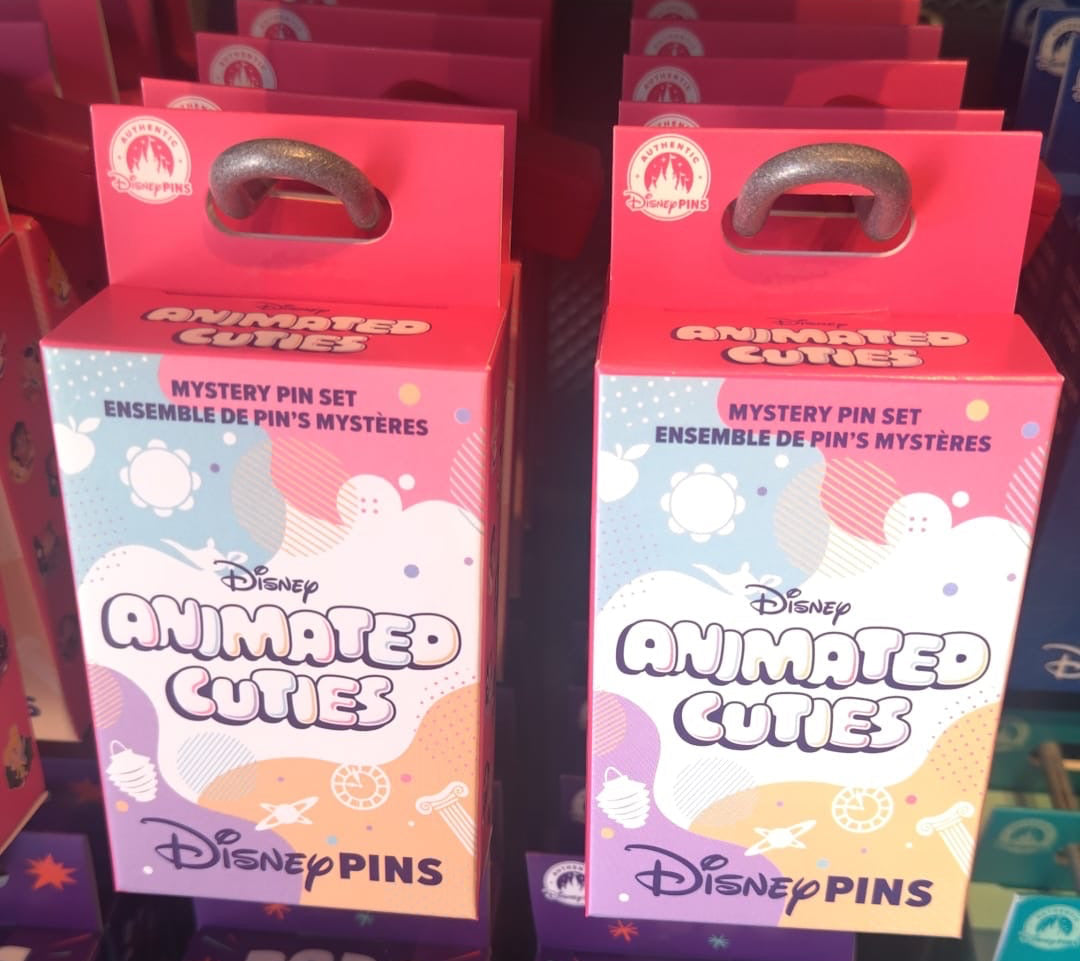 Animated Cuties Mystery Pin Set