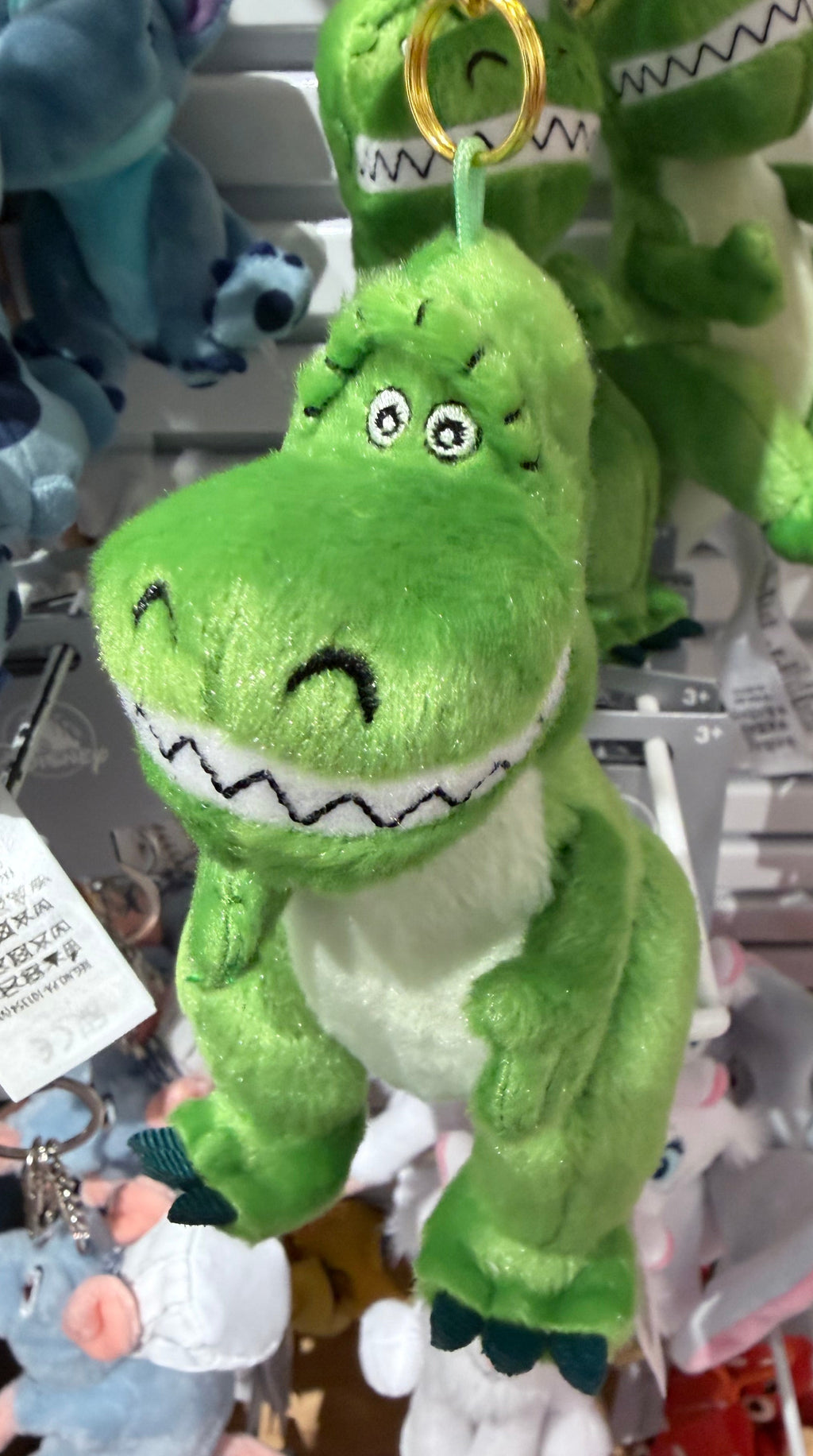 Rex Character Keyring