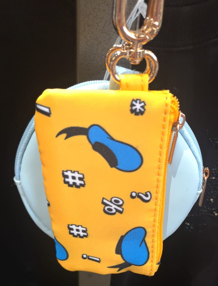 Donald Duck Coin Purse With Wrist Strap
