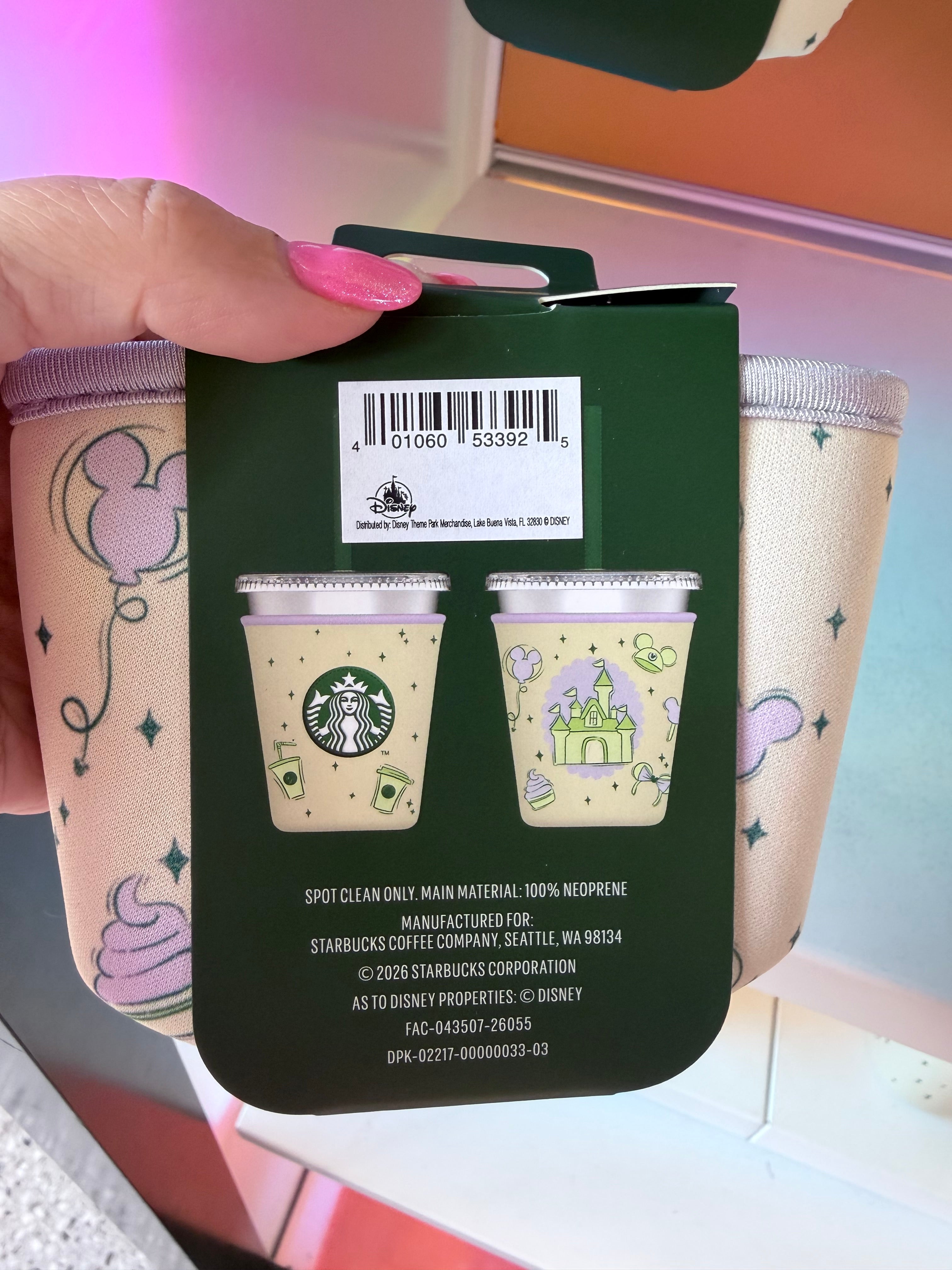 Starbucks Fabric Cup Sleeve