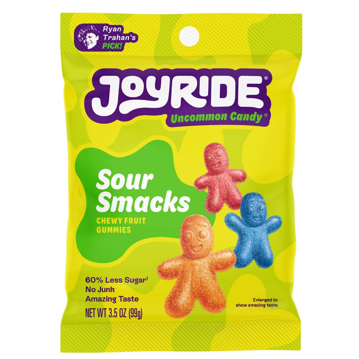 JOYRIDE Candy Sour Gummy Snacks - 3.5oz