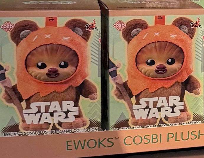 Ewok Cosbi Plush Keychain Series