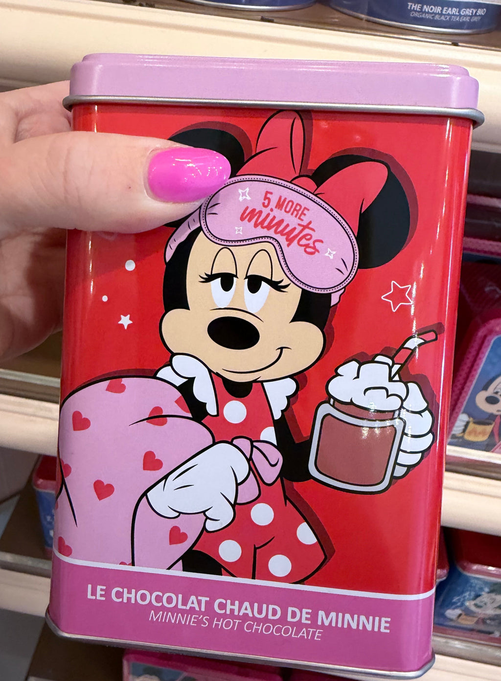 Minnie Chocolate Powder Tin