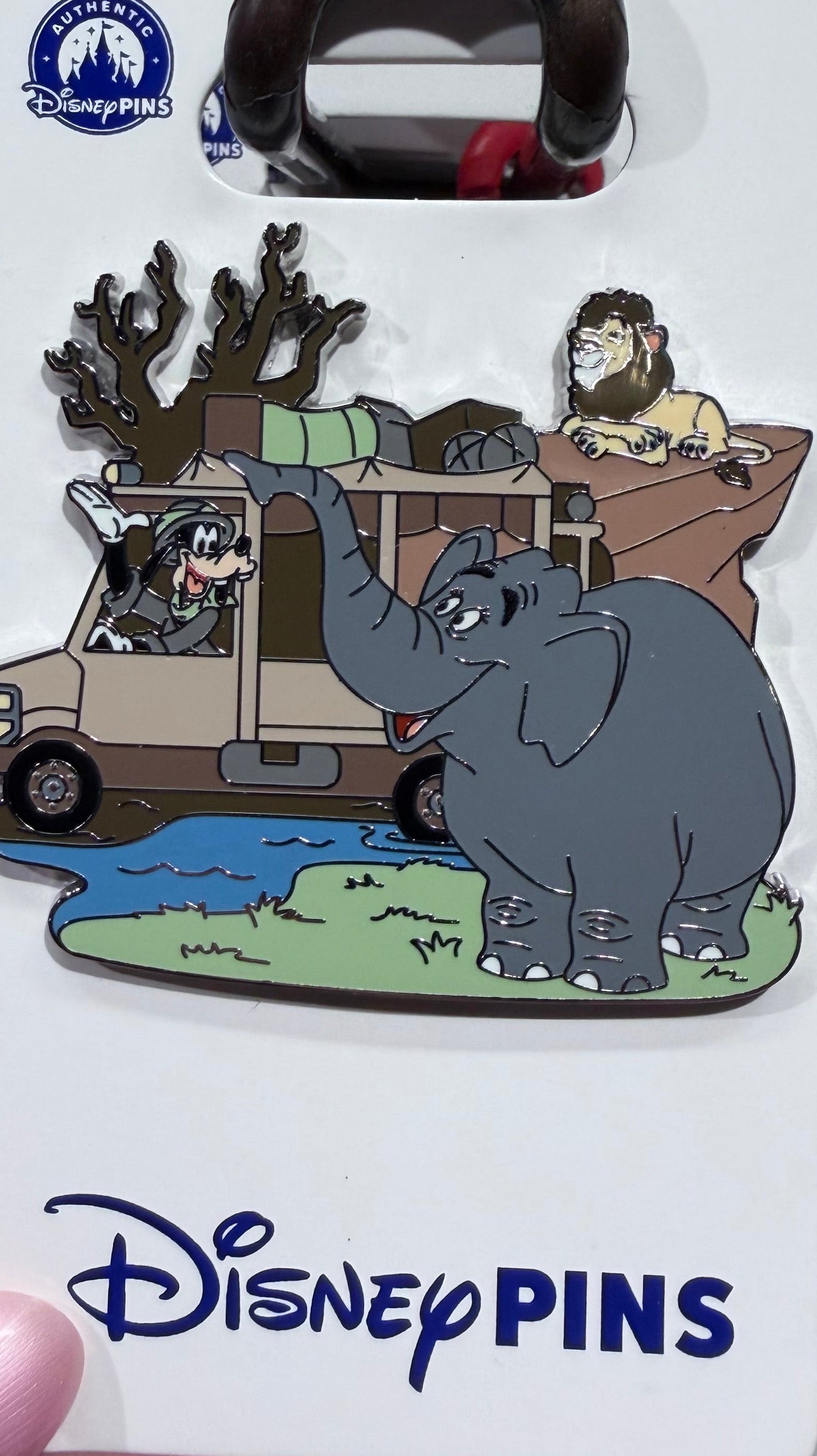Goofy Safari Pin