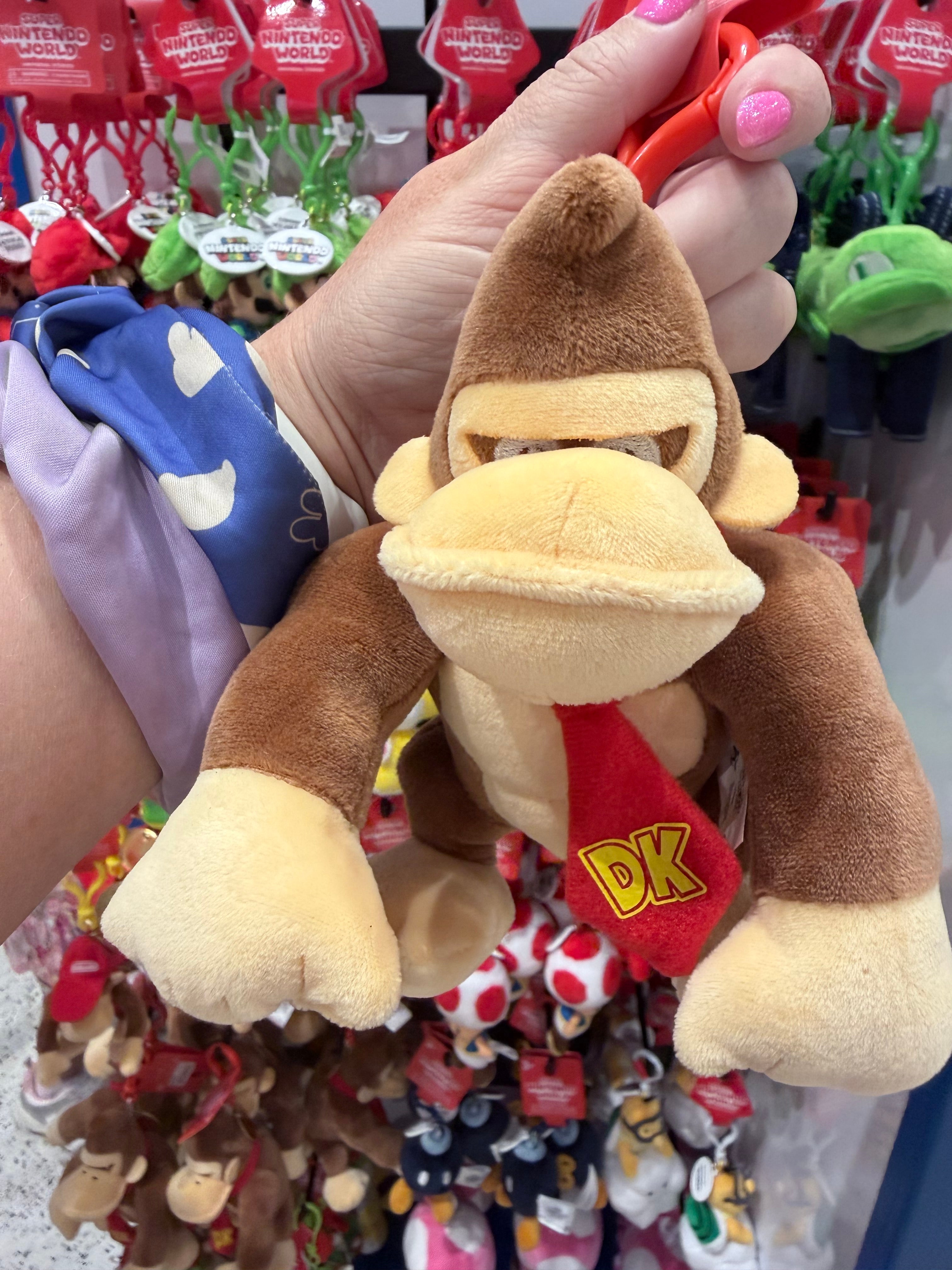 Super Nintendo World Plush Keychain