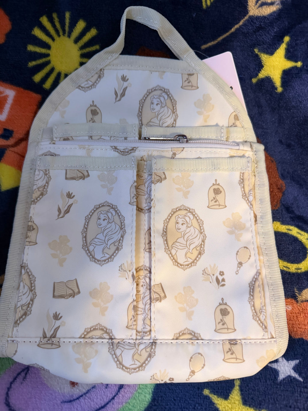 Beauty and The Beast Belle Mini Backpack Organizer - BoxLunch Exclusive