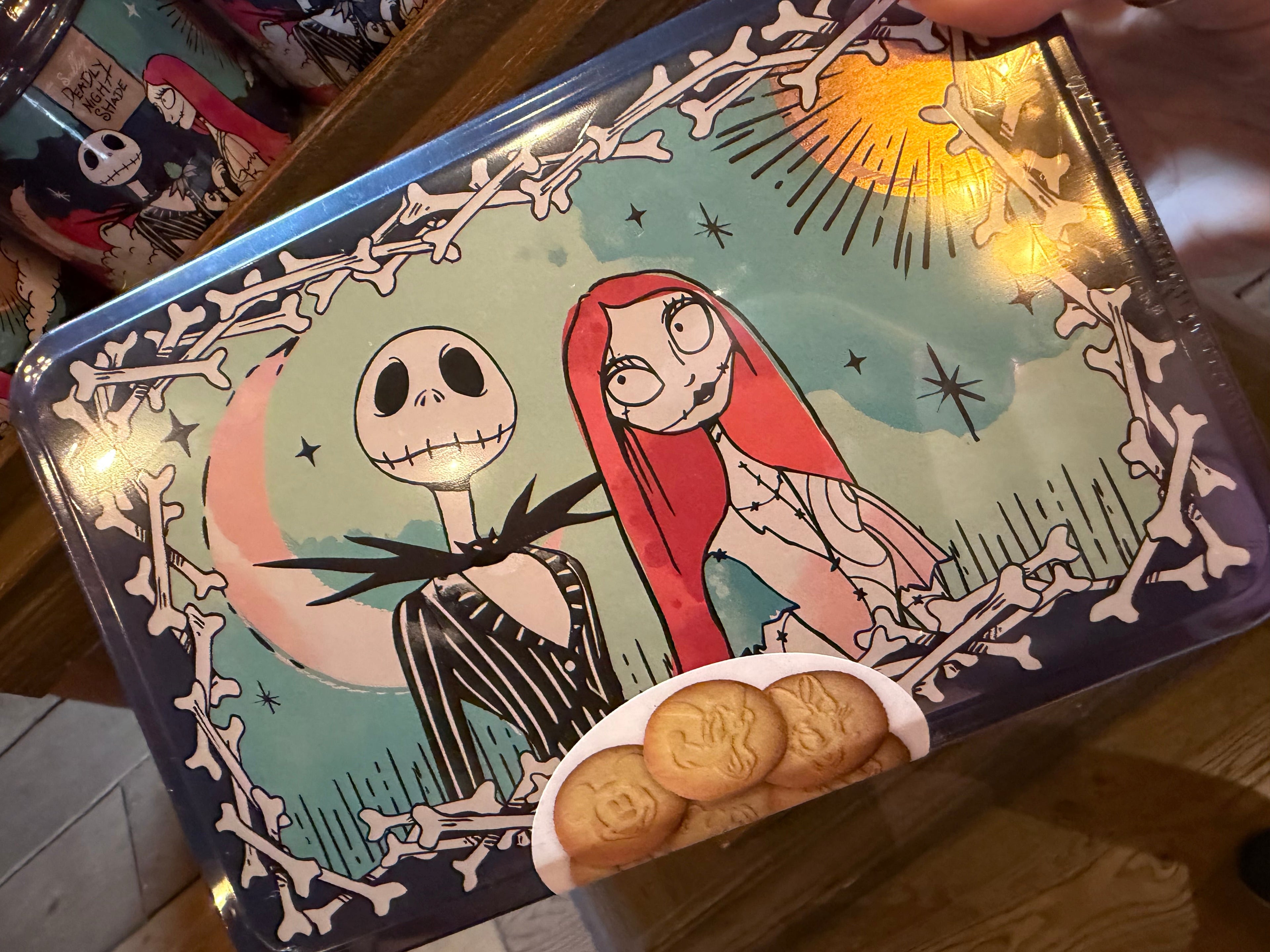 The Nightmare Before Christmas Biscuit Tin