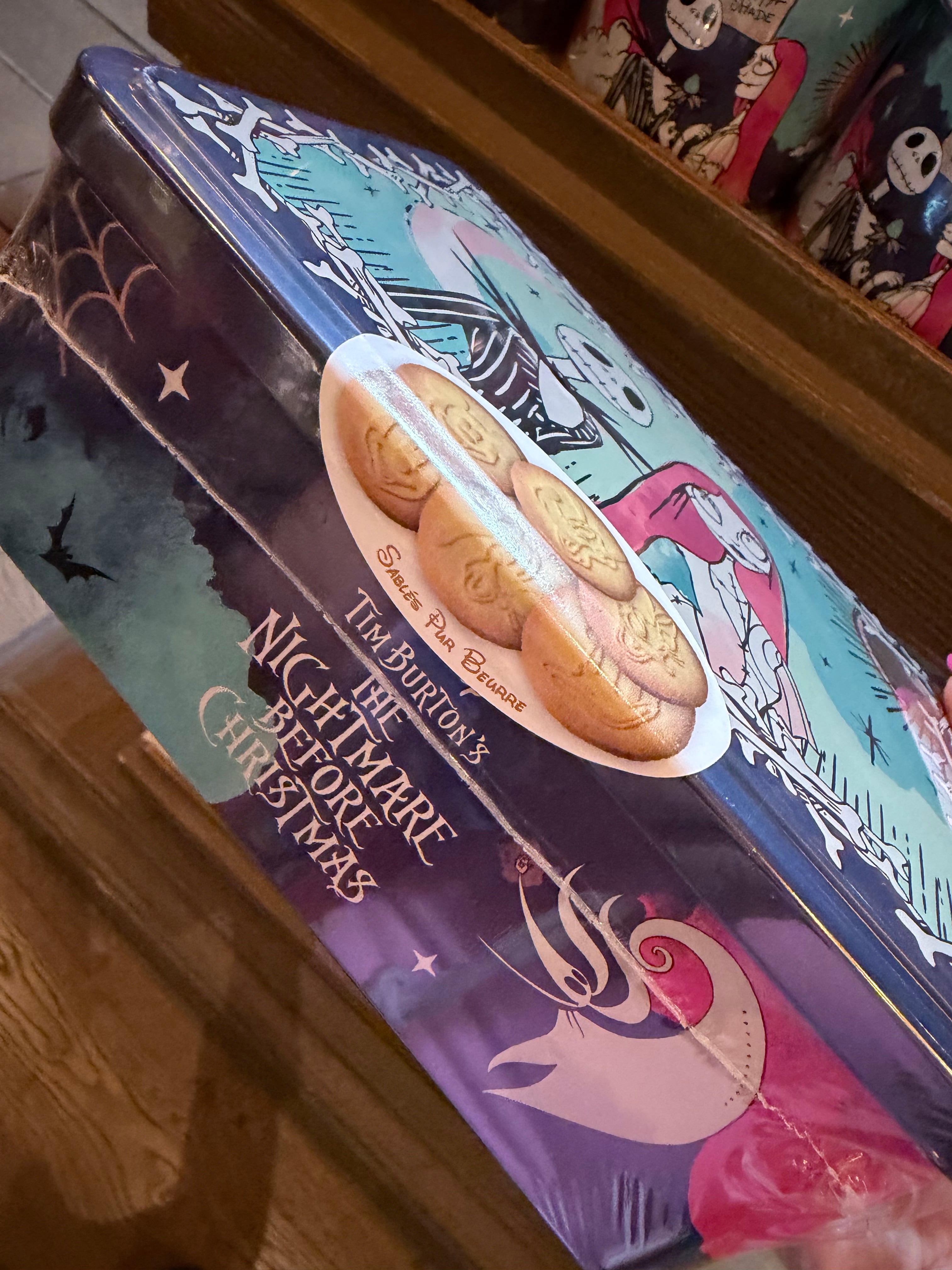 The Nightmare Before Christmas Biscuit Tin