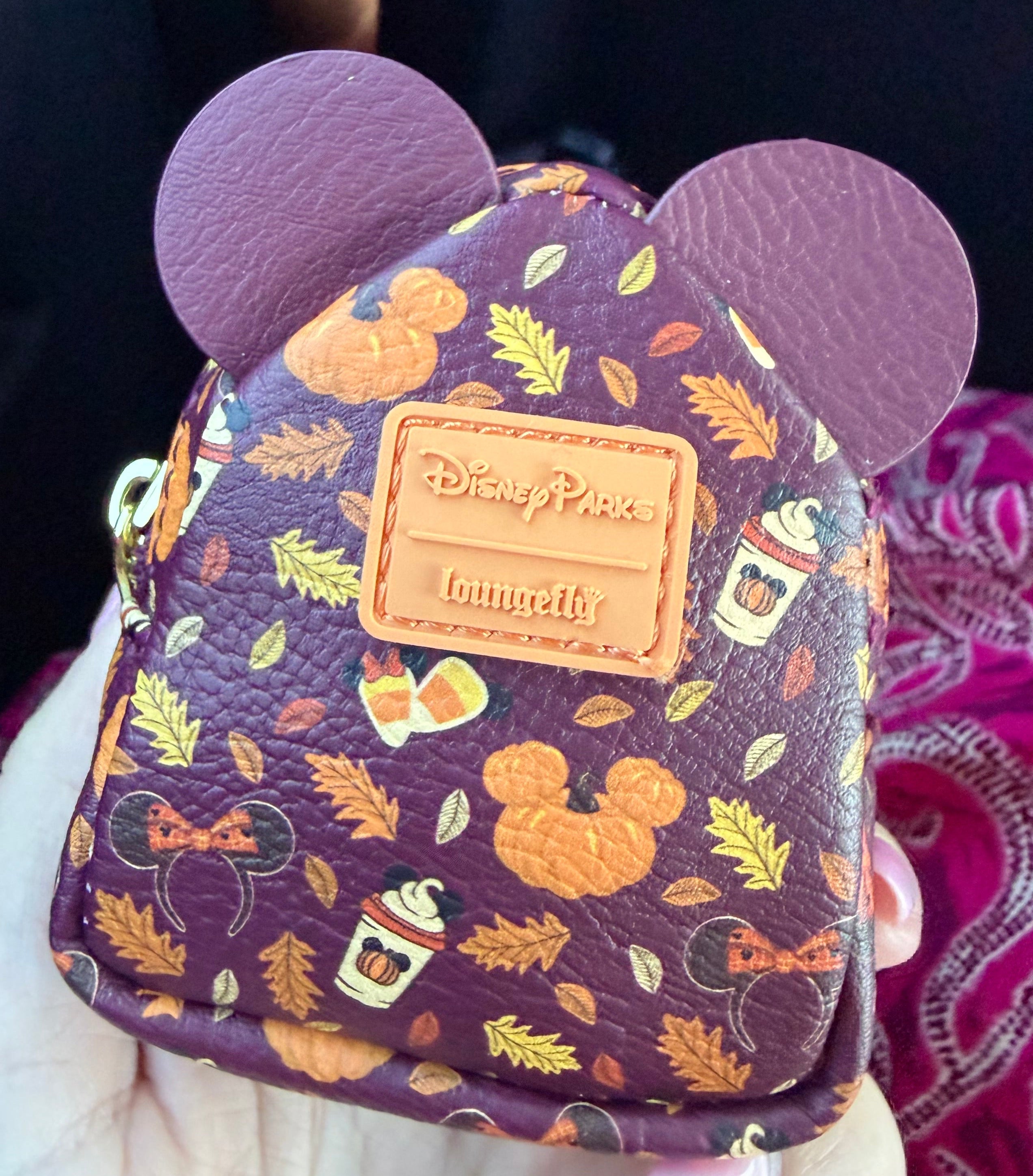 Disney Parks Loungefly Backpack Keyring
