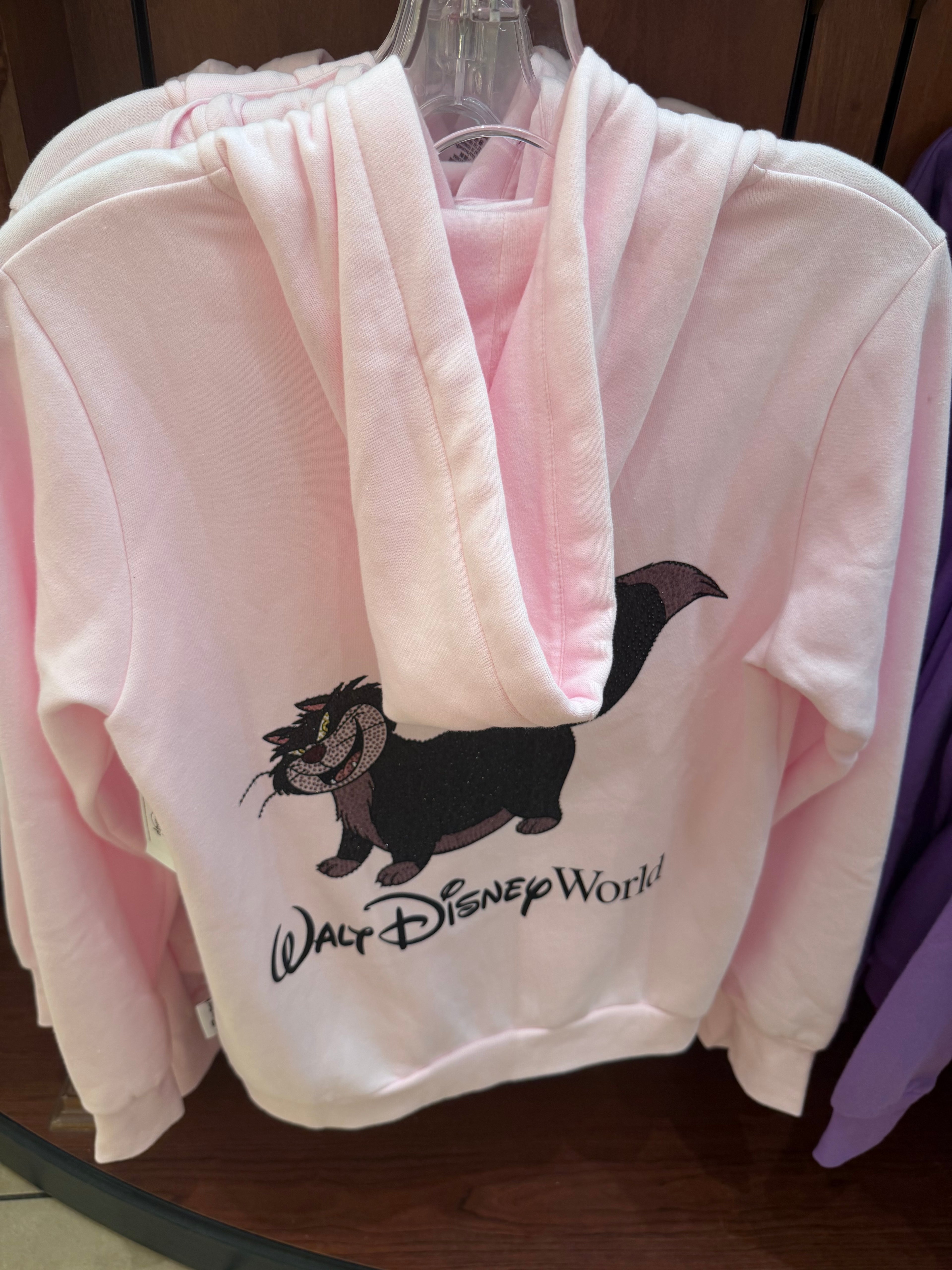 Walt Disney World Lucifer Rhinestone Hoodie