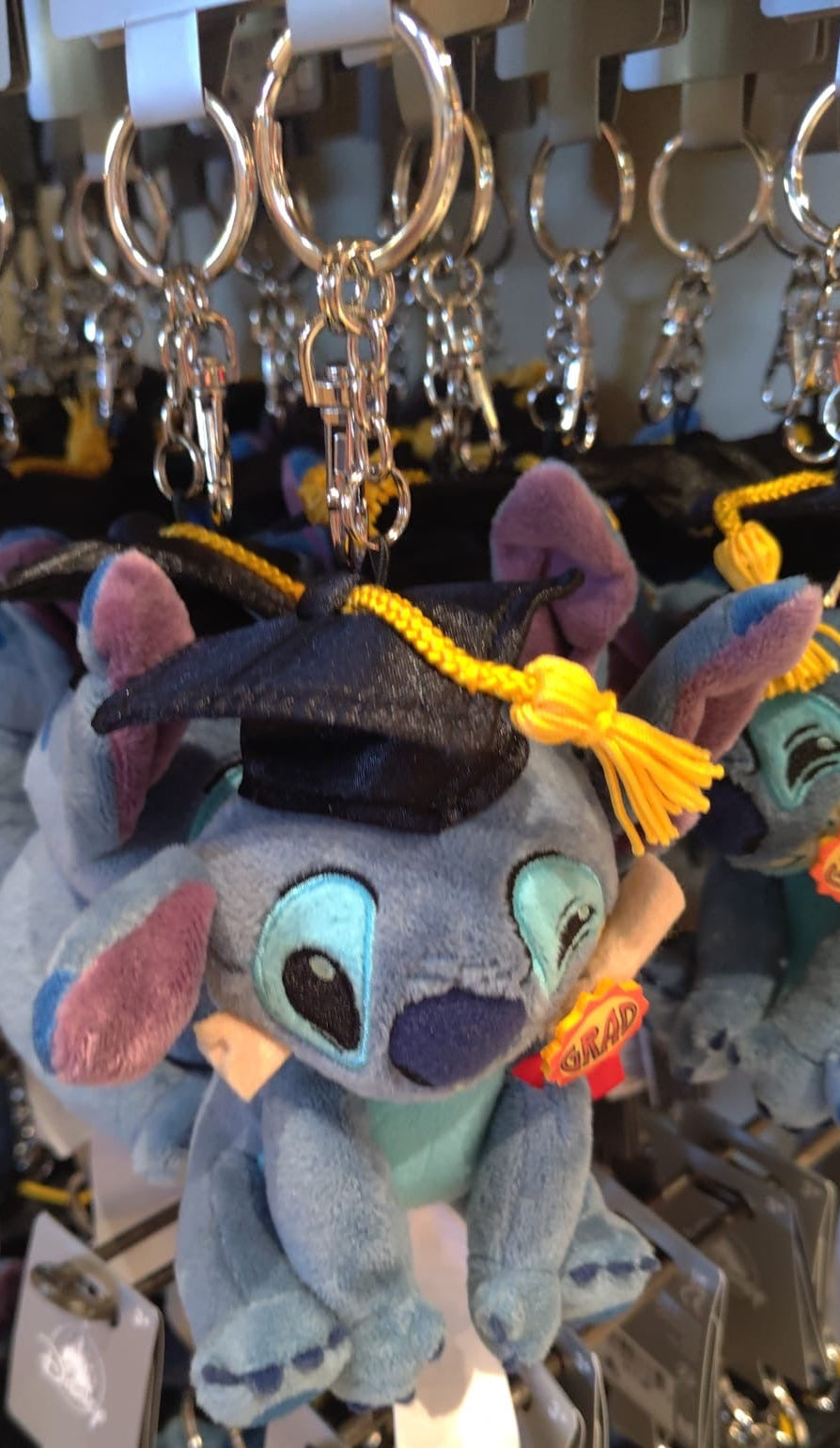 Stitch Graduation Keyring