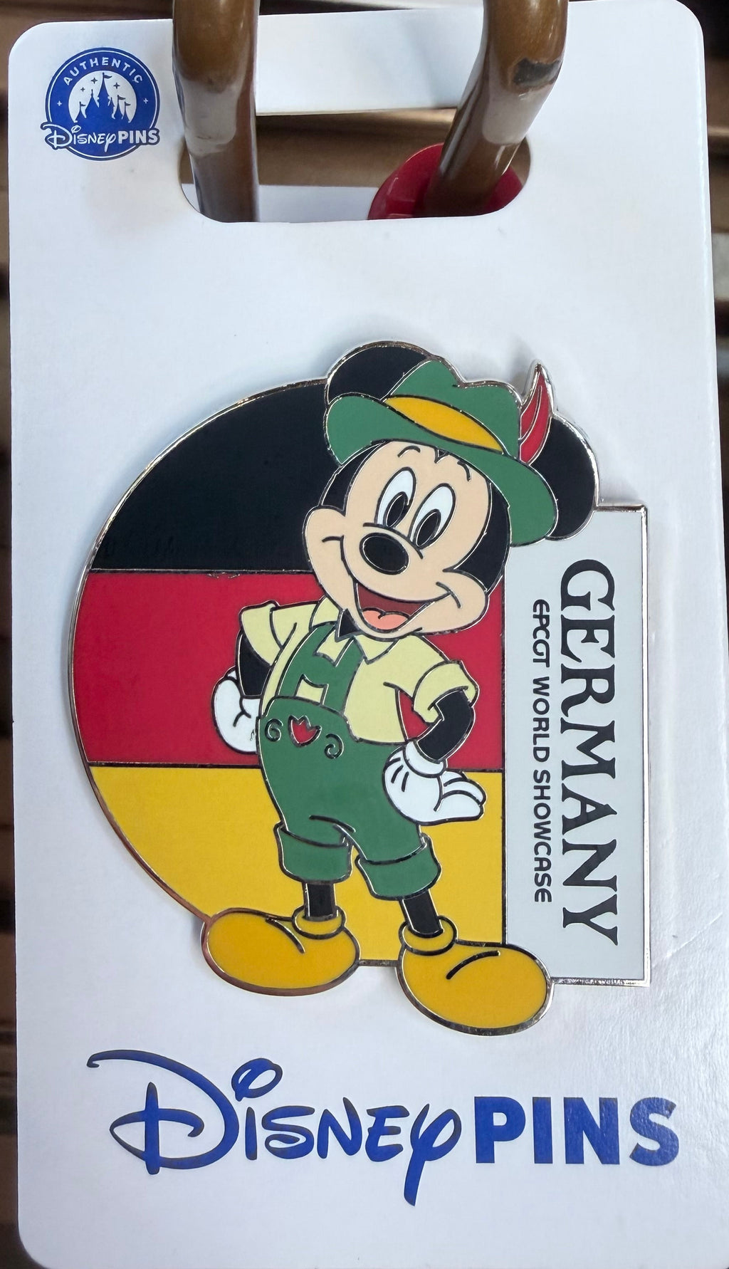 World Showcase Mickey Pins - 11 Countries Available