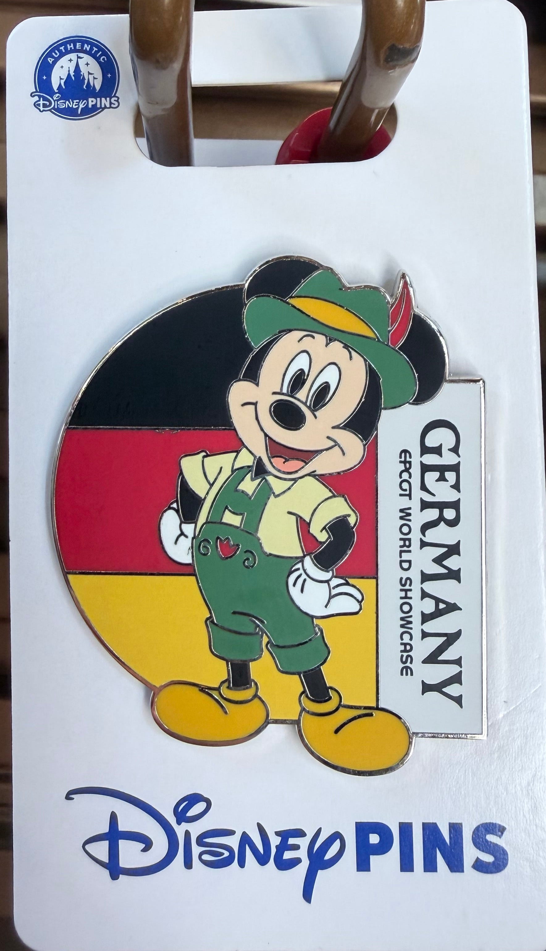 World Showcase Mickey Pins - 11 Countries Available