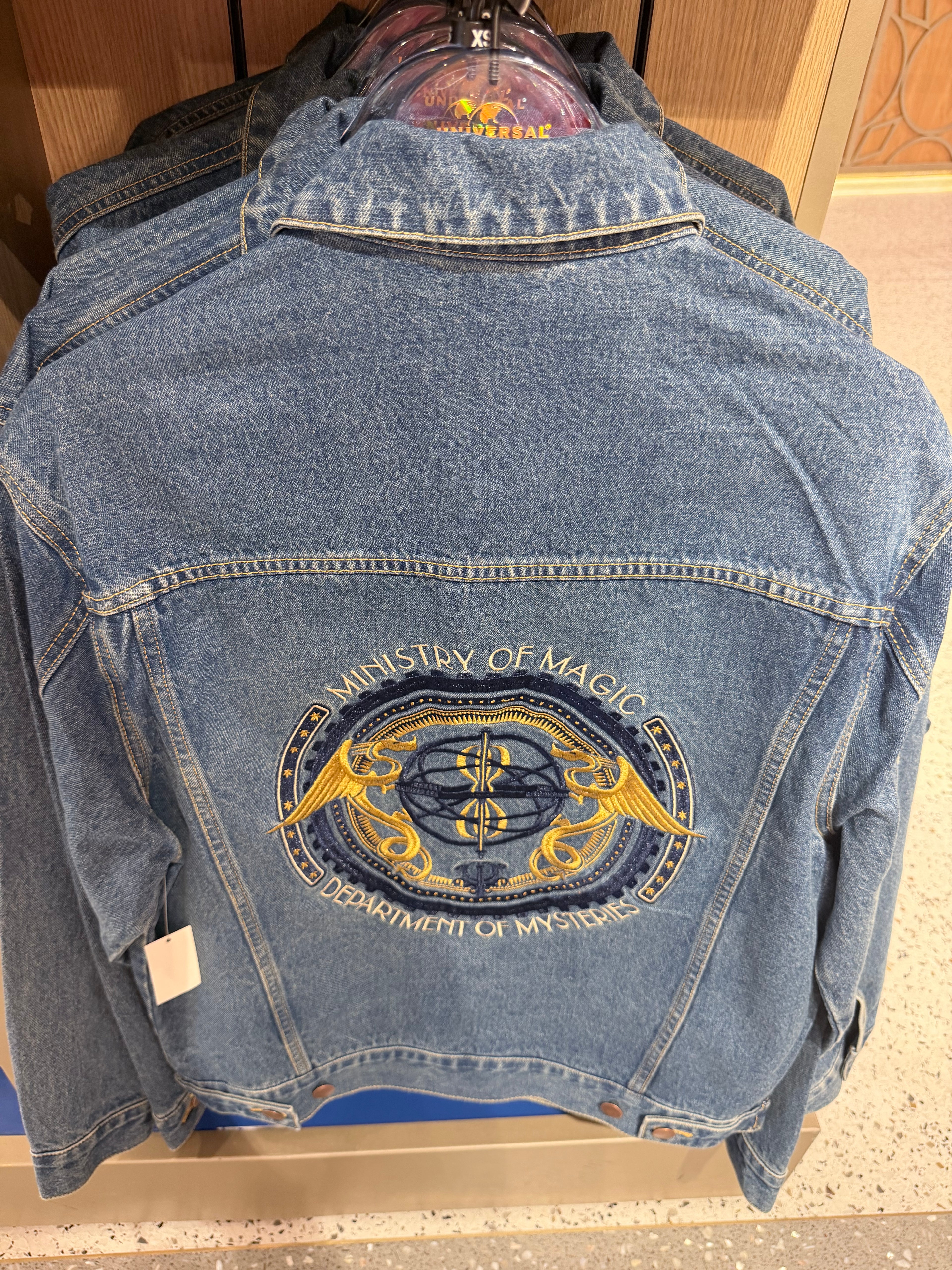 Harry Potter Ministry Of Magic Denim Jacket