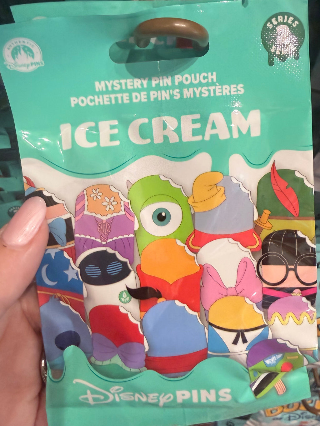 Disney Ice Cream Series 2 Mystery Pins