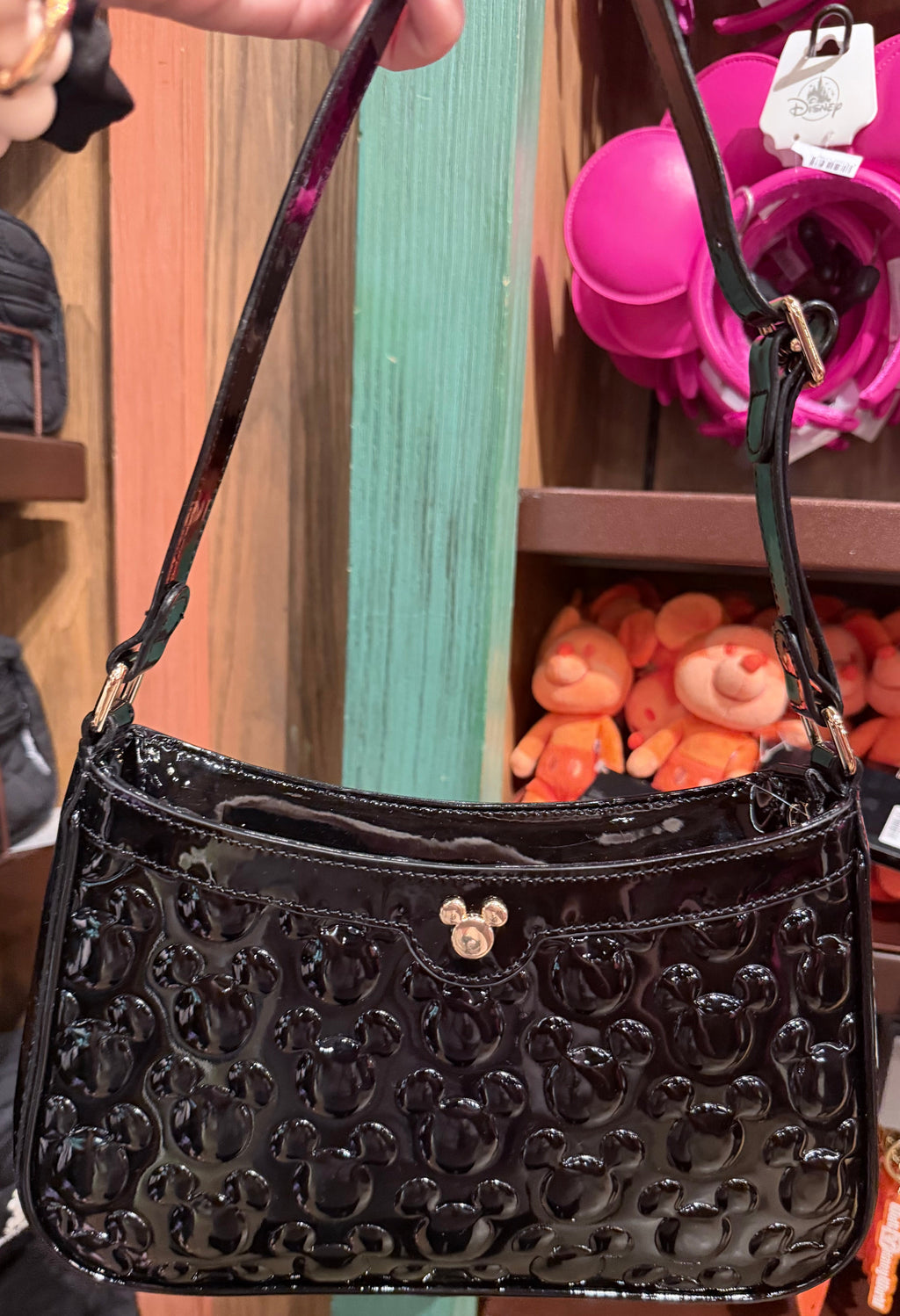 Mickey Black Handbag