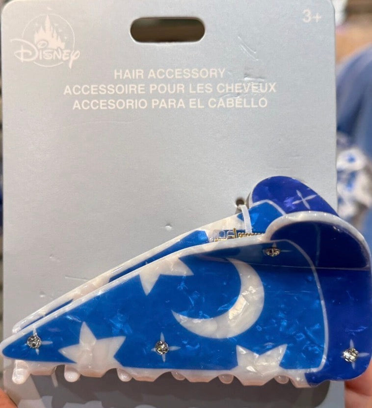 Sorcerer Mickey Hat Claw Clip