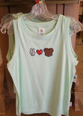 Peace, Love, Snacks Vest Top