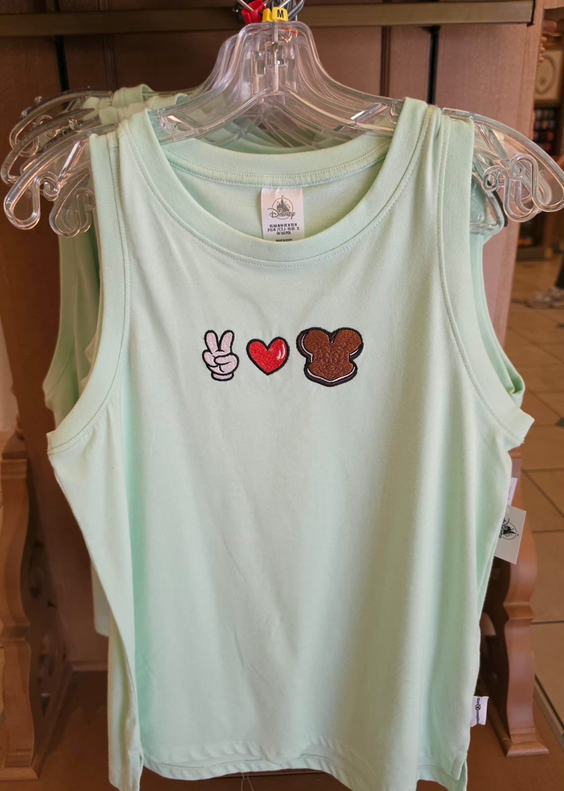 Peace, Love, Snacks Vest Top