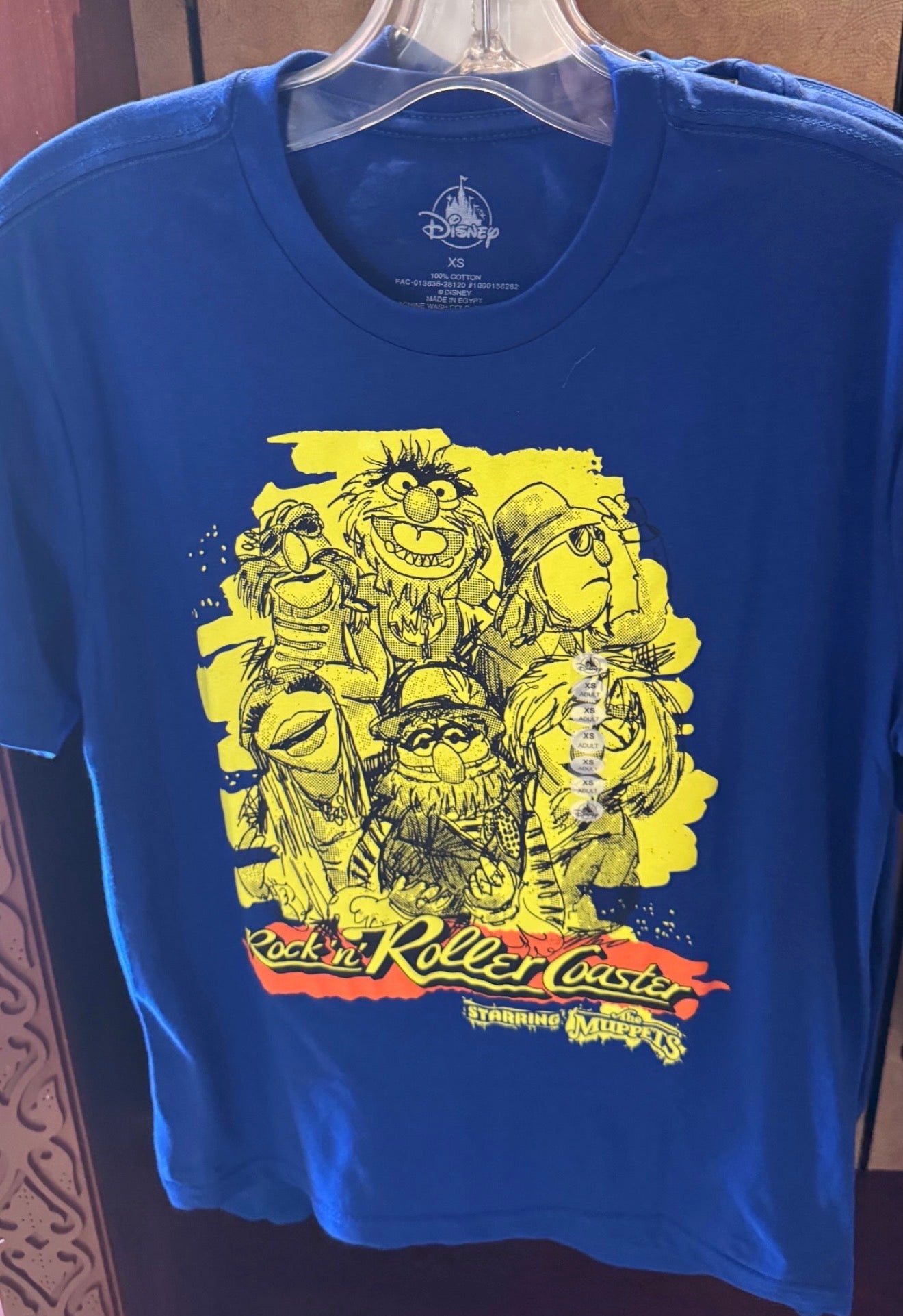 The Muppets Rock ‘n’ Roller Coaster Electric Mayhem T-Shirt