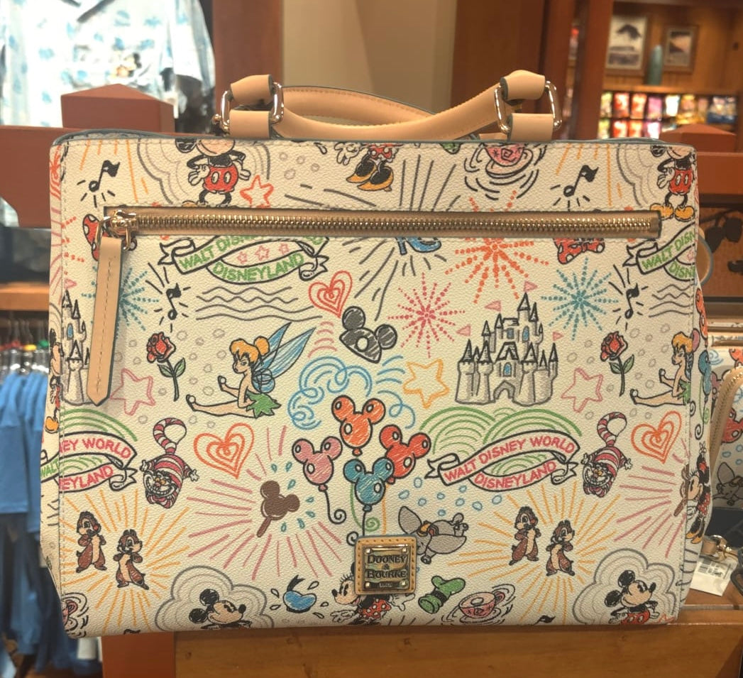 Dooney & Bourke Disney Sketch Satchel Bag