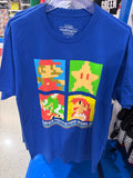 Super Nintendo Blue T-shirt