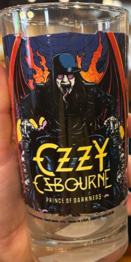 Ozzy Osbourne Glass