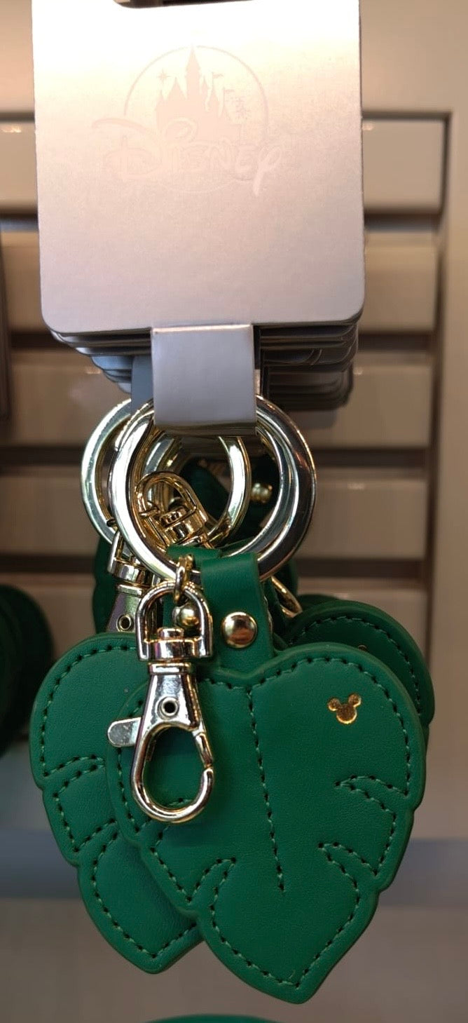 Logo Mania Tropical Leaf Keyring