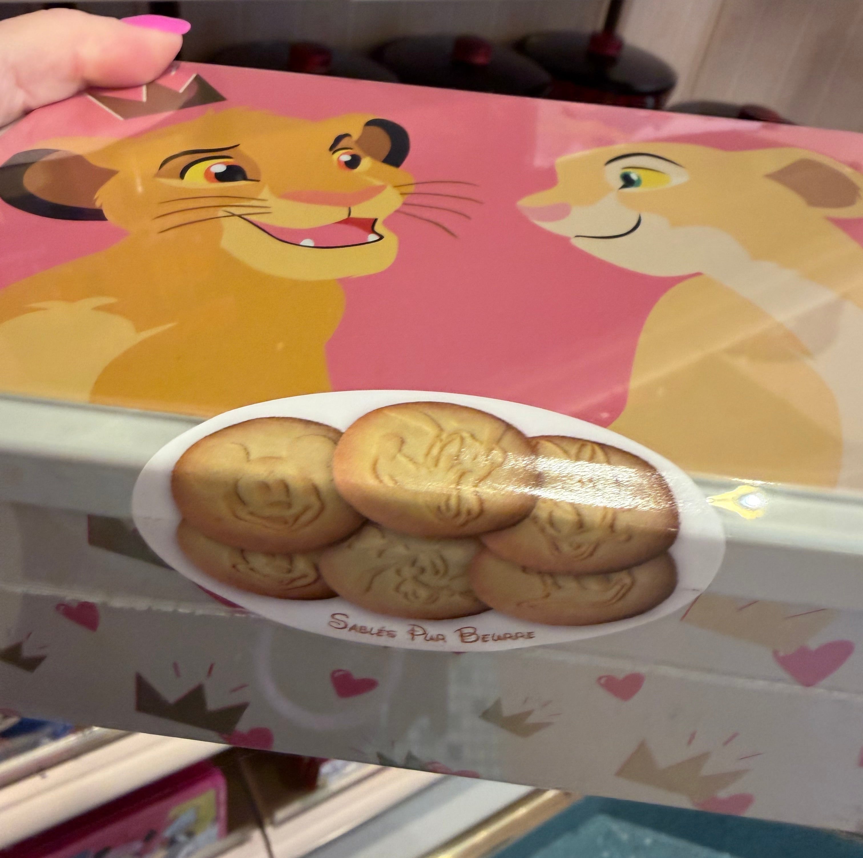 The Lion King Biscuit Tin