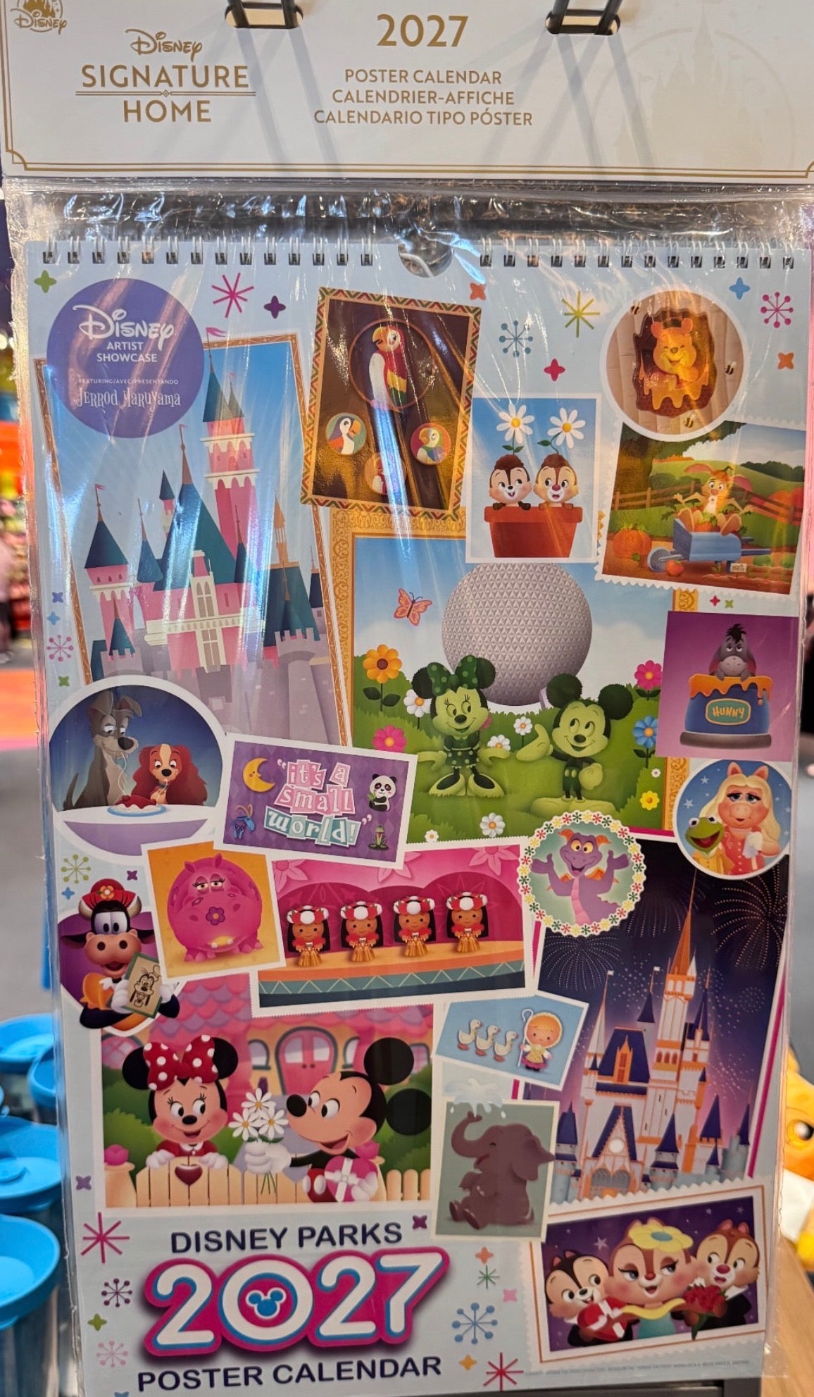 Disney Parks 2027 Poster Calendar