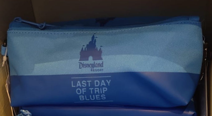 Disneyland Logo Mania Pencil Case - Orange, Pink, Blue or Green