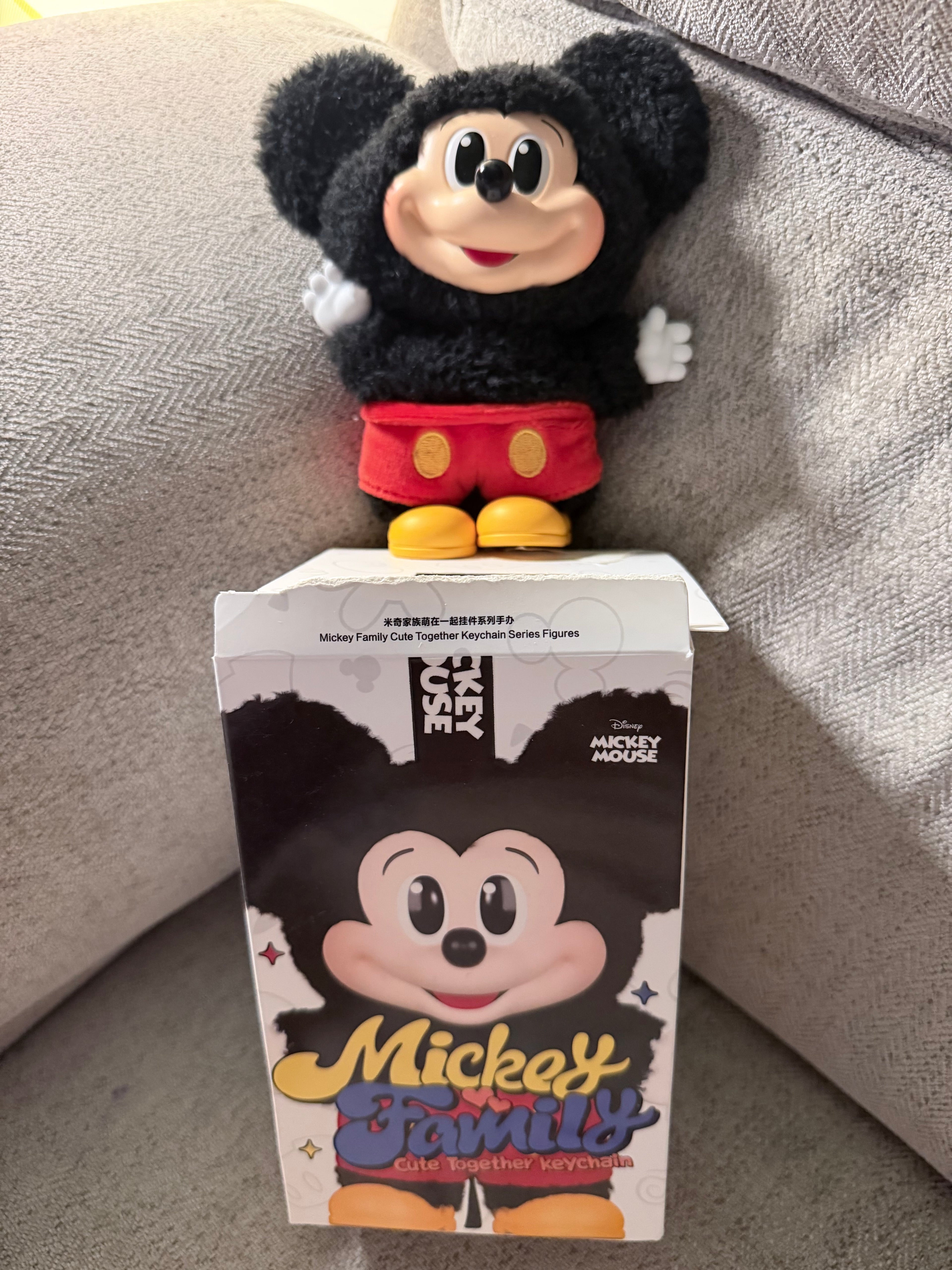 Mickey Family Cute Together Keychain Series Figures - Mickey