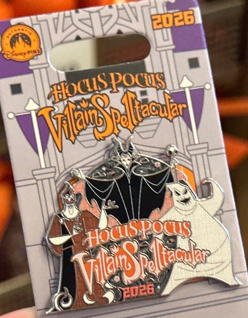 Hocus Pocus Villain Spelltacular Villains Limited Release Pin