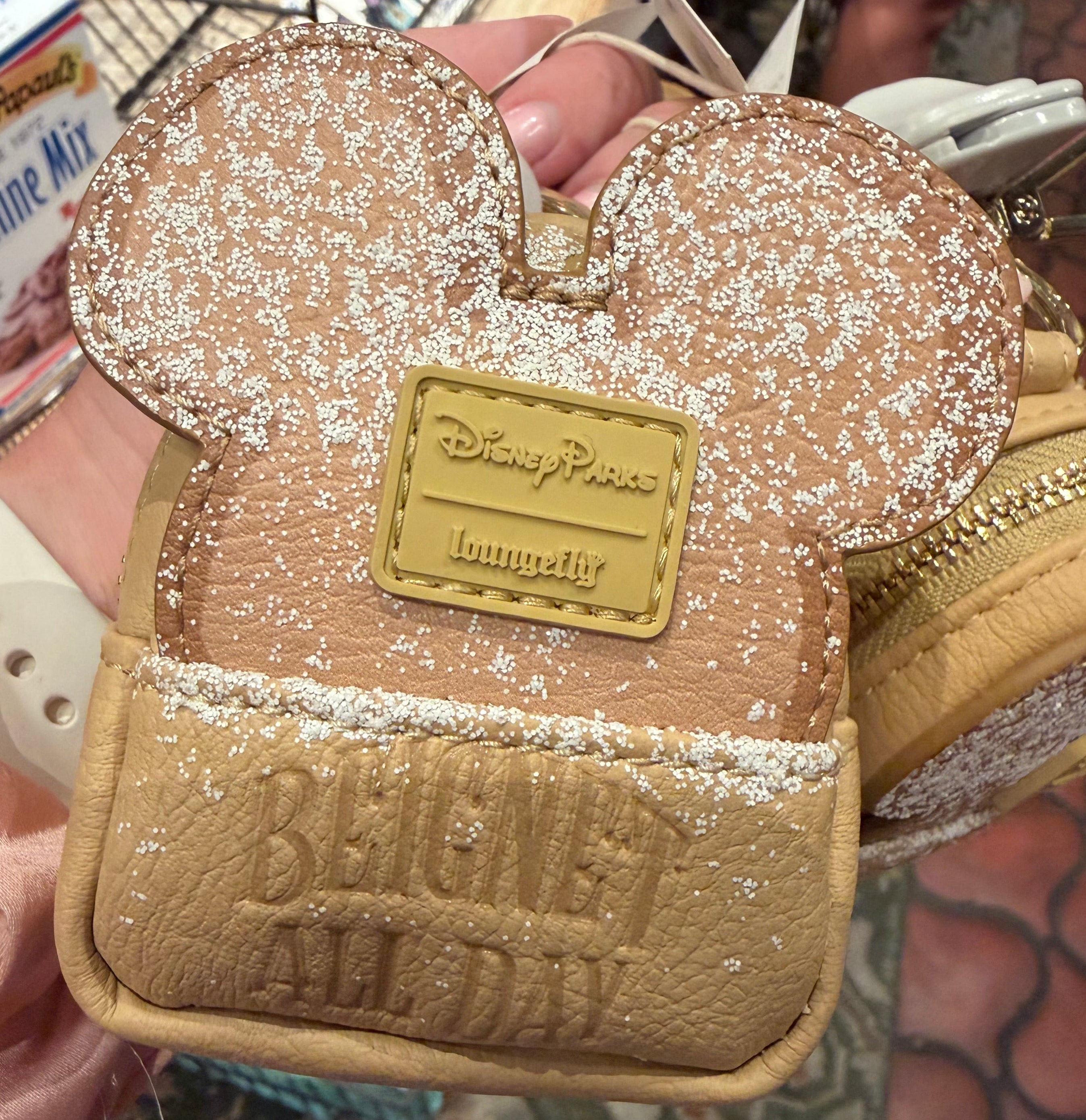 Disney Parks Loungefly Beignet All Day Mini Backpack
