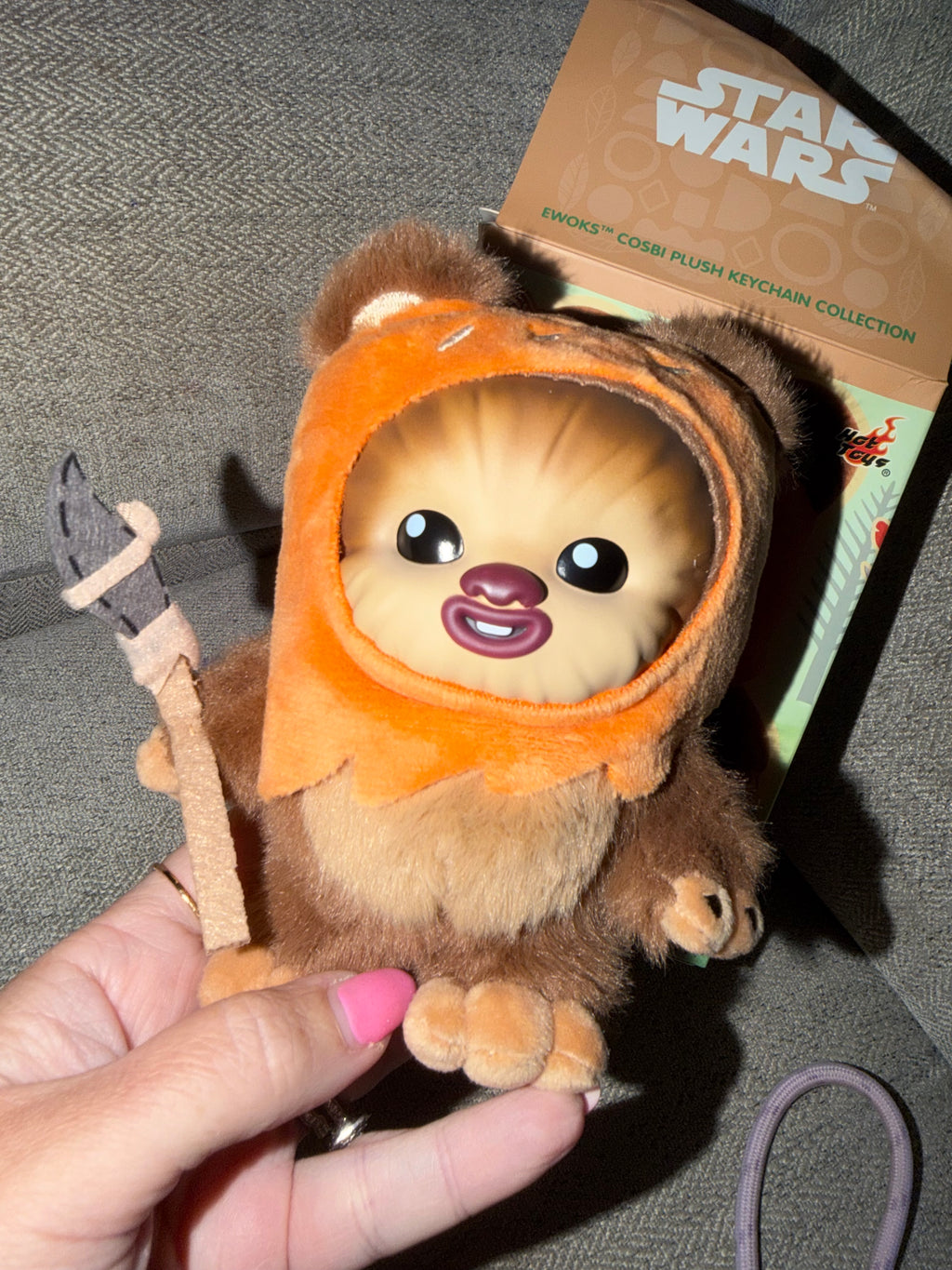Ewoks Cosbi Plush Keychain - Wicket