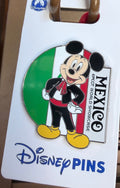 World Showcase Mickey Pins - 11 Countries Available