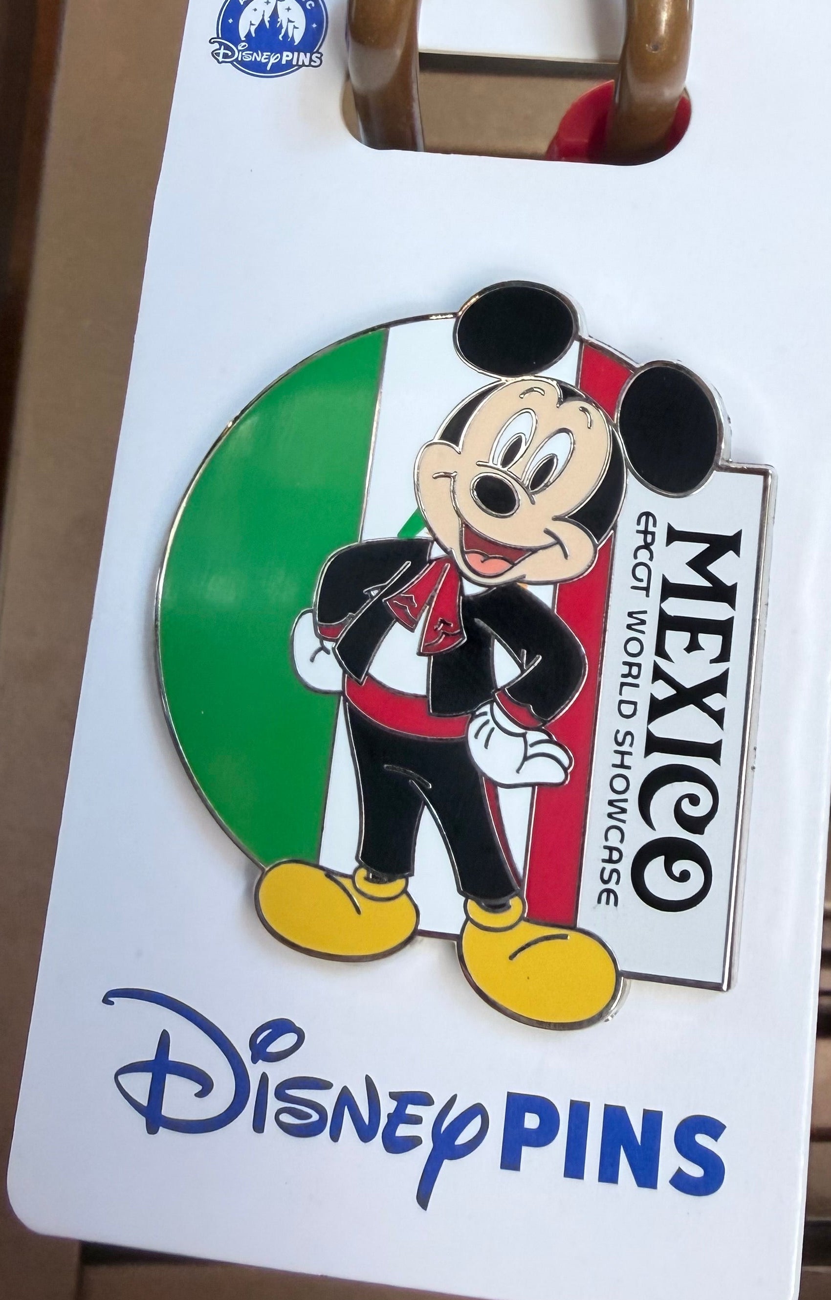 World Showcase Mickey Pins - 11 Countries Available