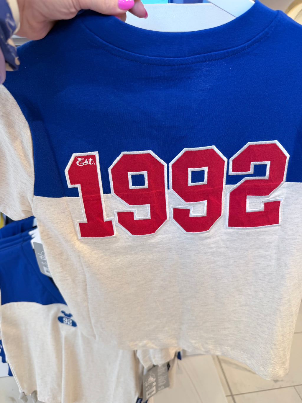 Disney Crest Retro Top