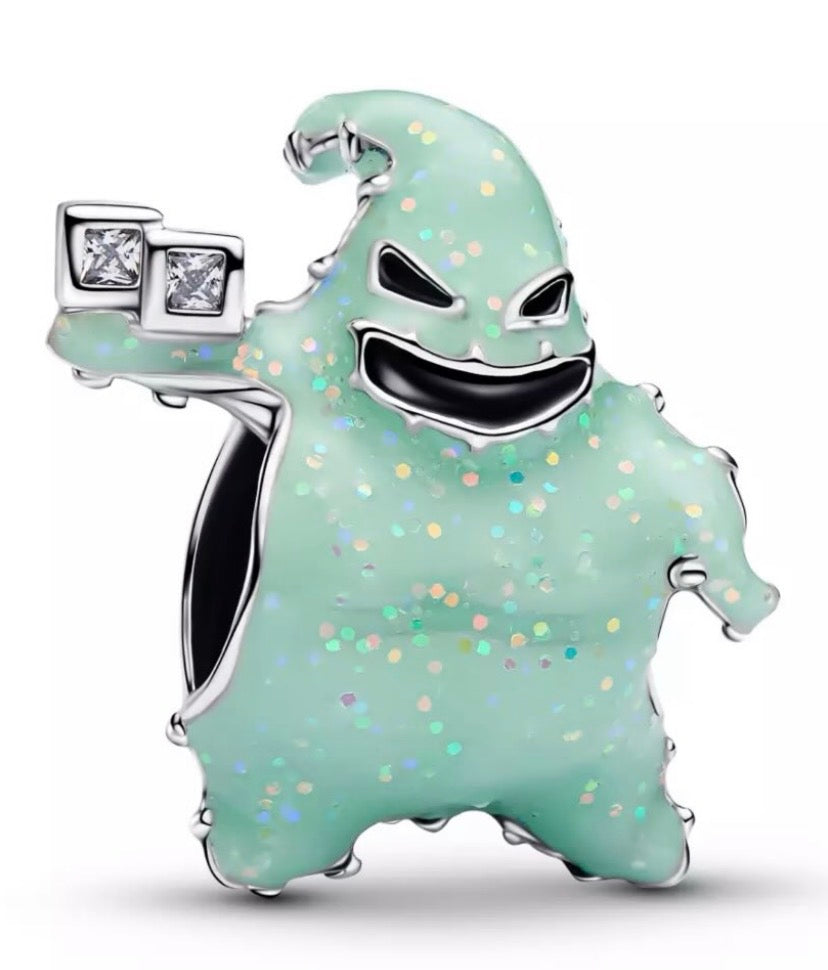 Disney Parks Oogie Boogie Glow In The Dark Pandora Charm