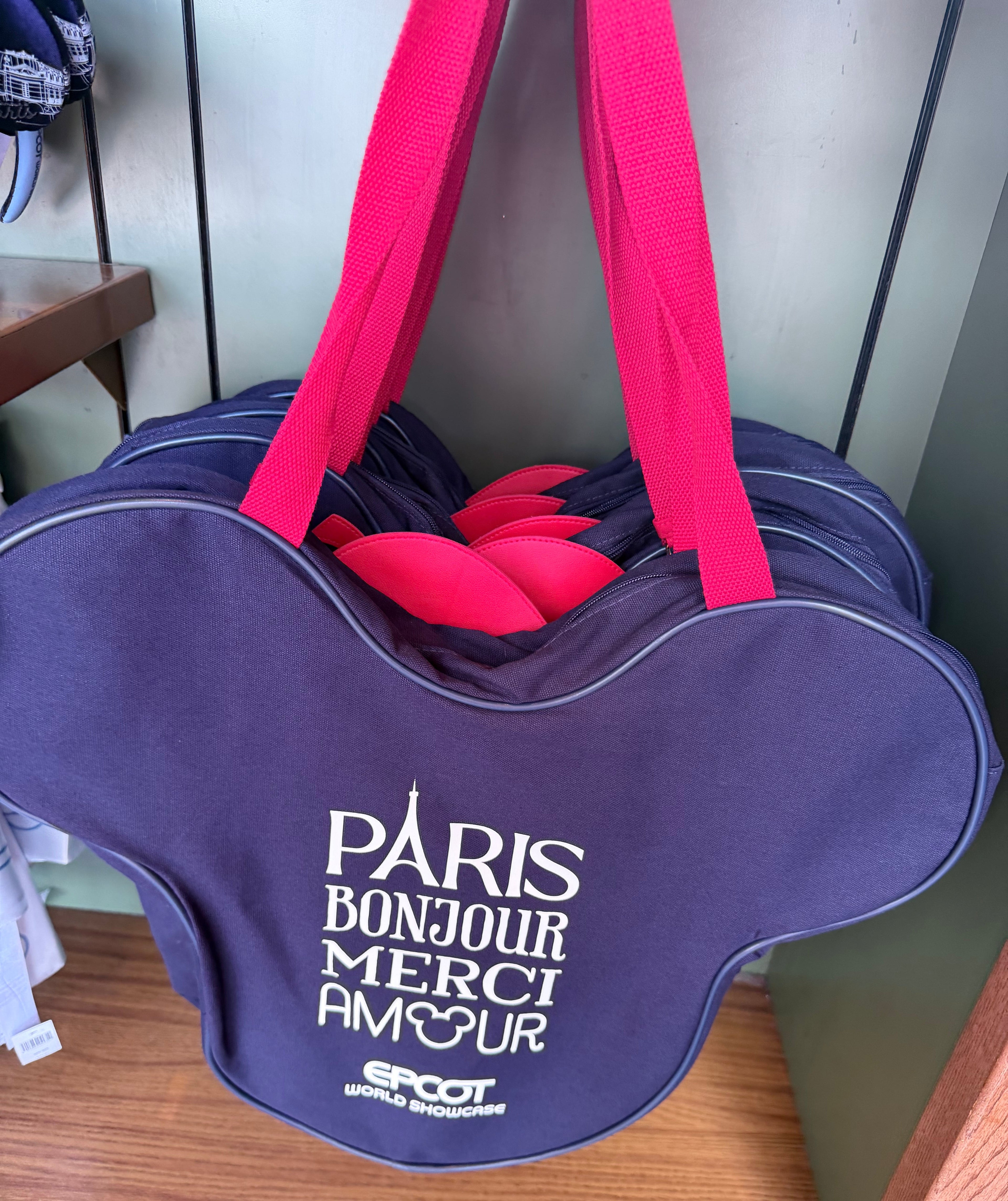 Minnie World Showcase Tote Bag