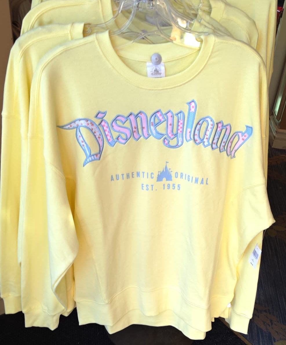 Disneyland Butter Yellow & Pastel Pink Jumper