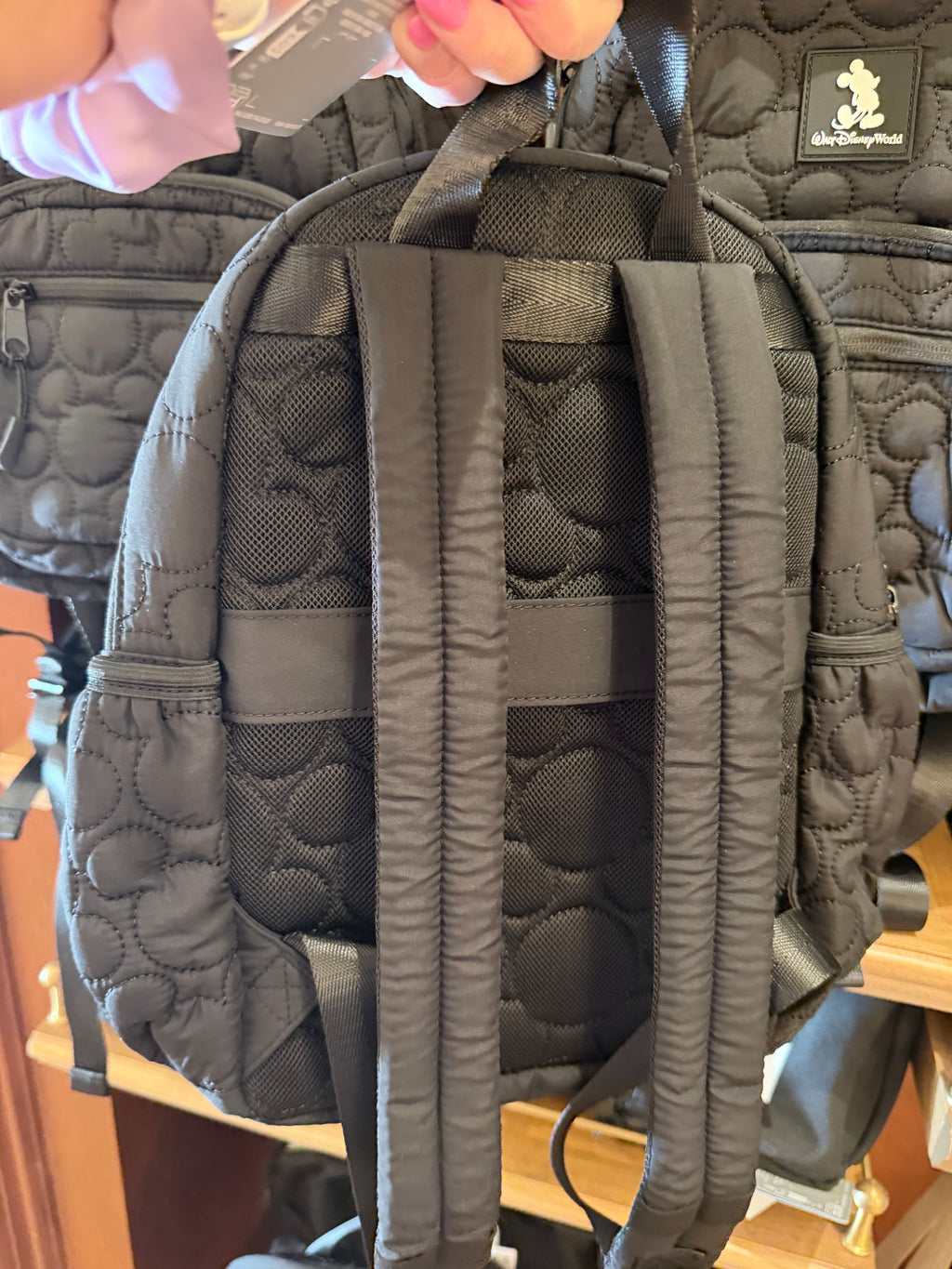 Walt Disney World Black Backpack