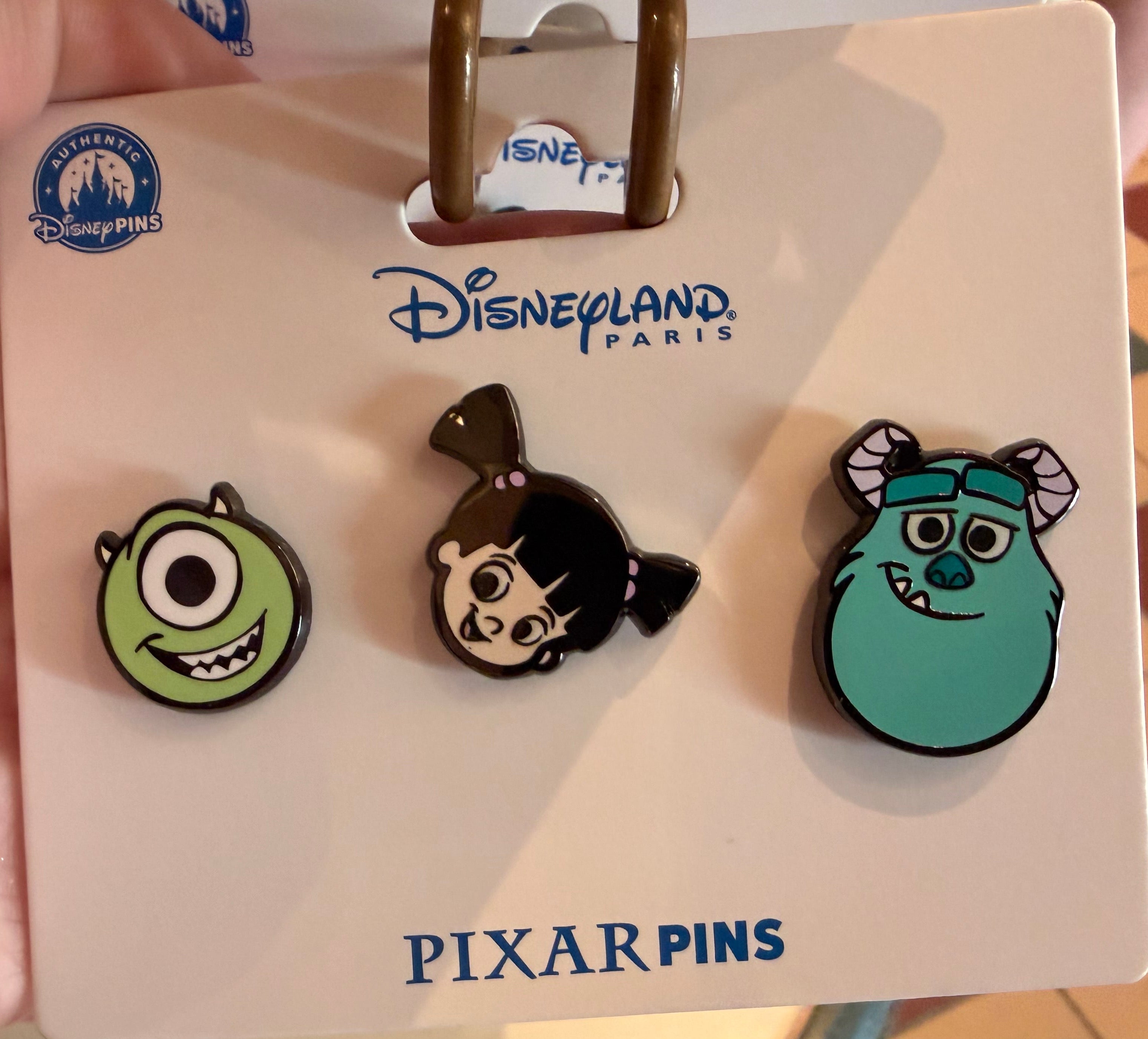 Monsters Inc Pin Set