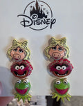 Muppets Earrings - 3 Pairs