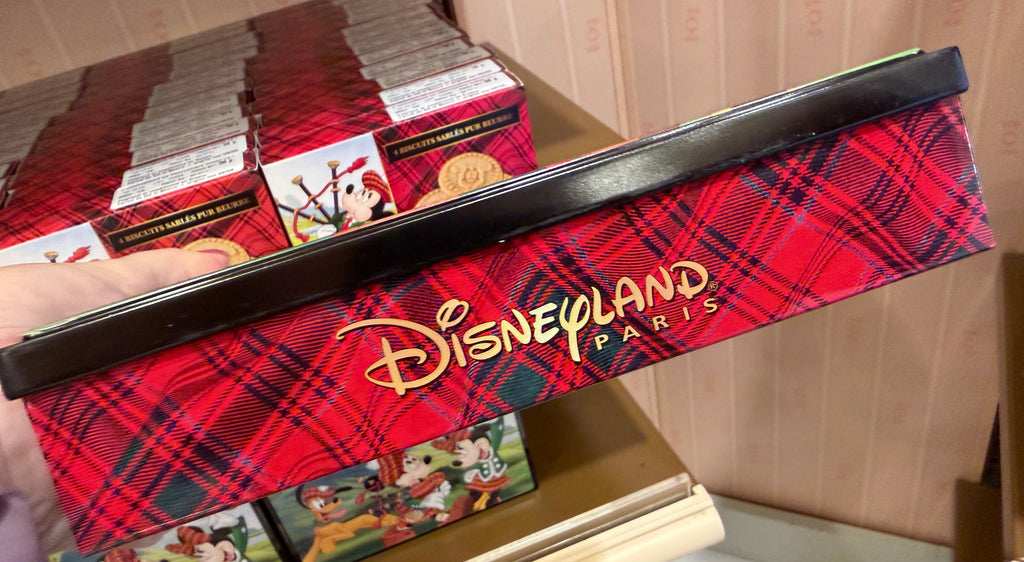 Disneyland Paris Shortbread Tin