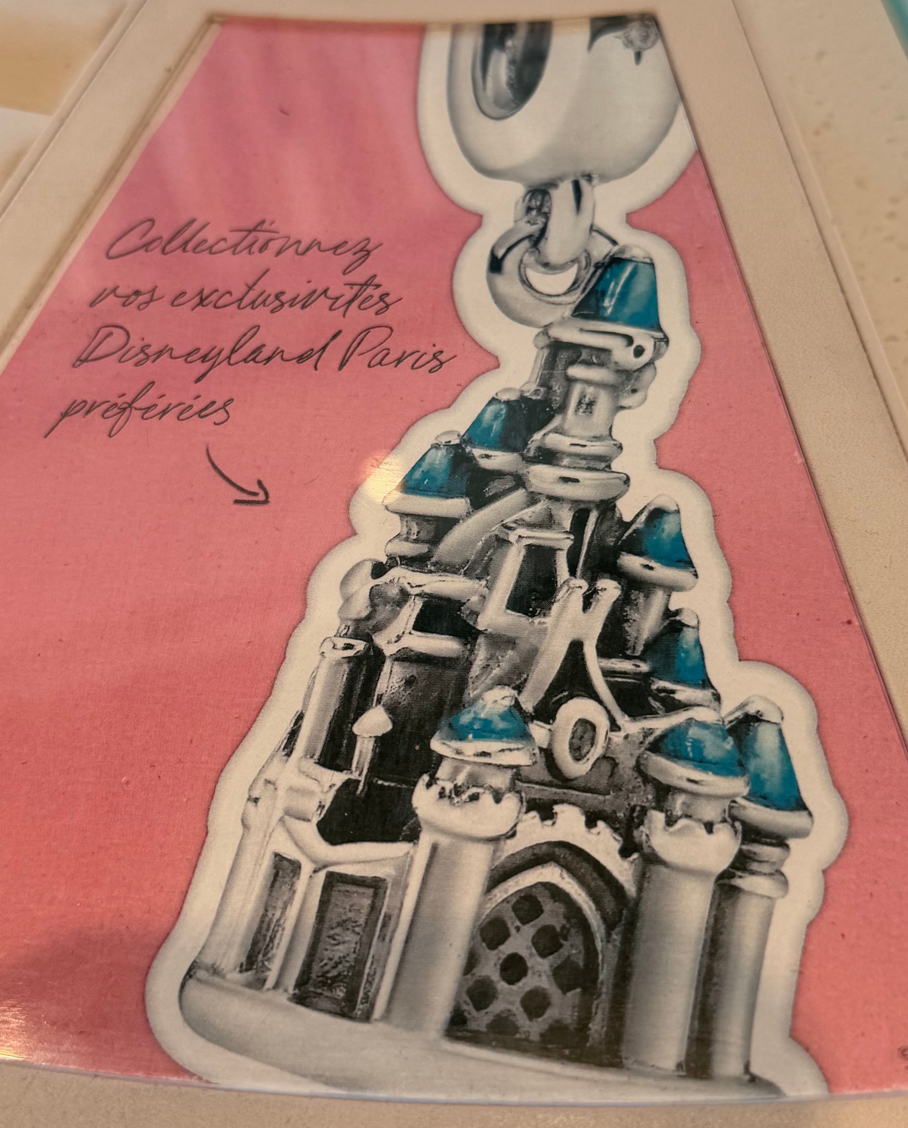 Disneyland Paris Castle Pandora Charm