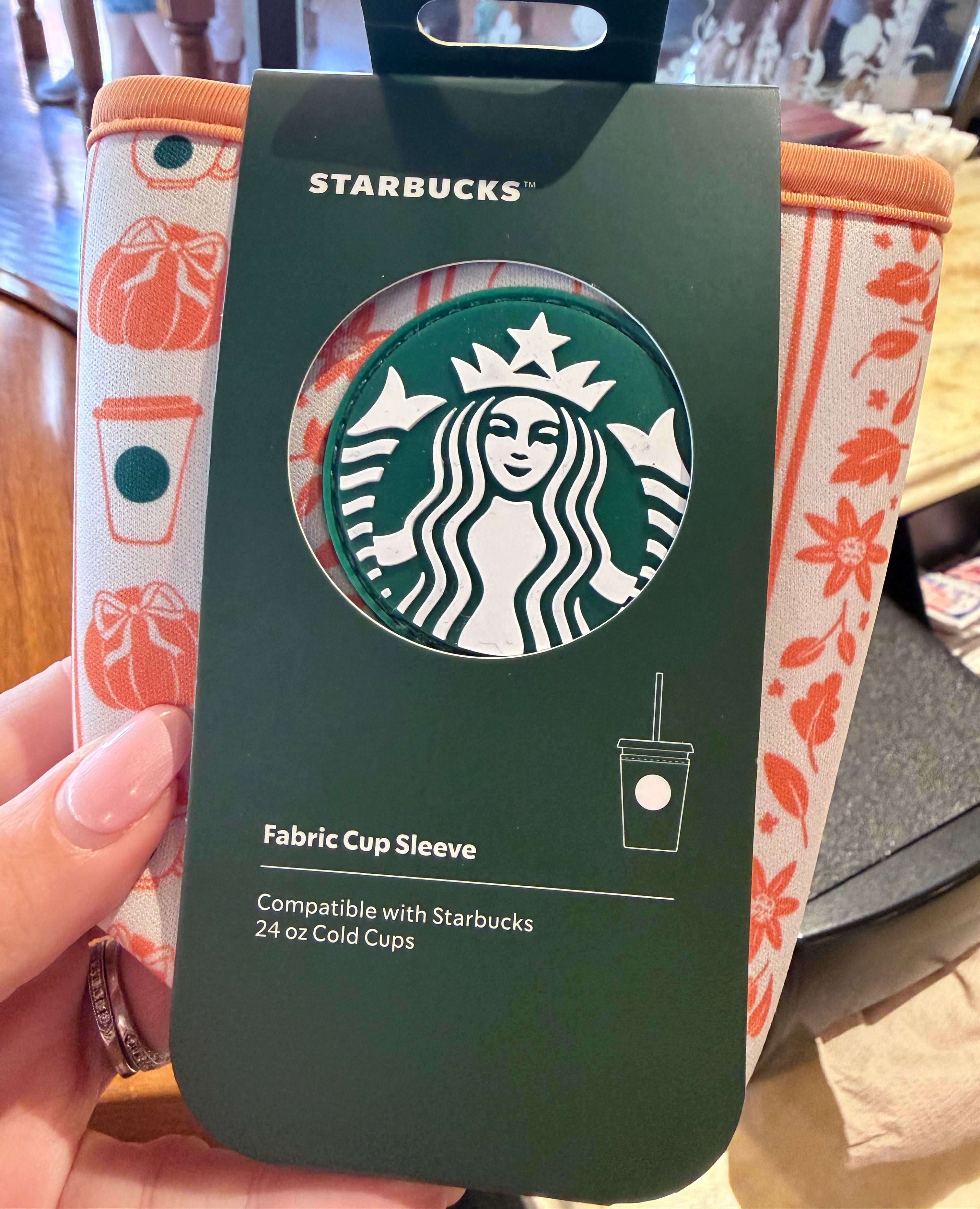 Starbucks Fabric 24oz Cup Sleeve