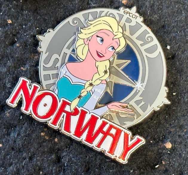 Epcot World Showcase Norway Elsa Pin