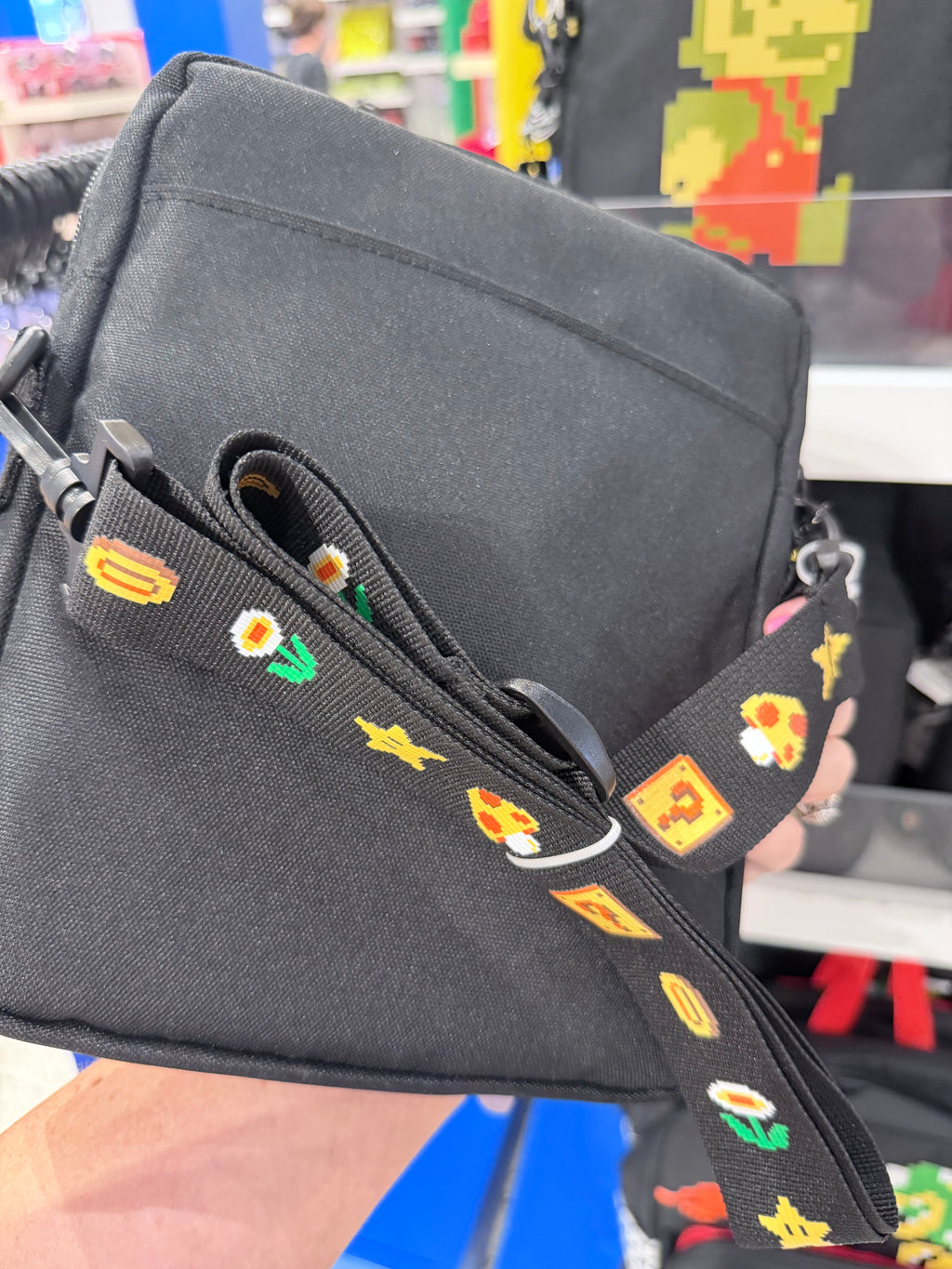 Super Mario 8 Bit Crossbody